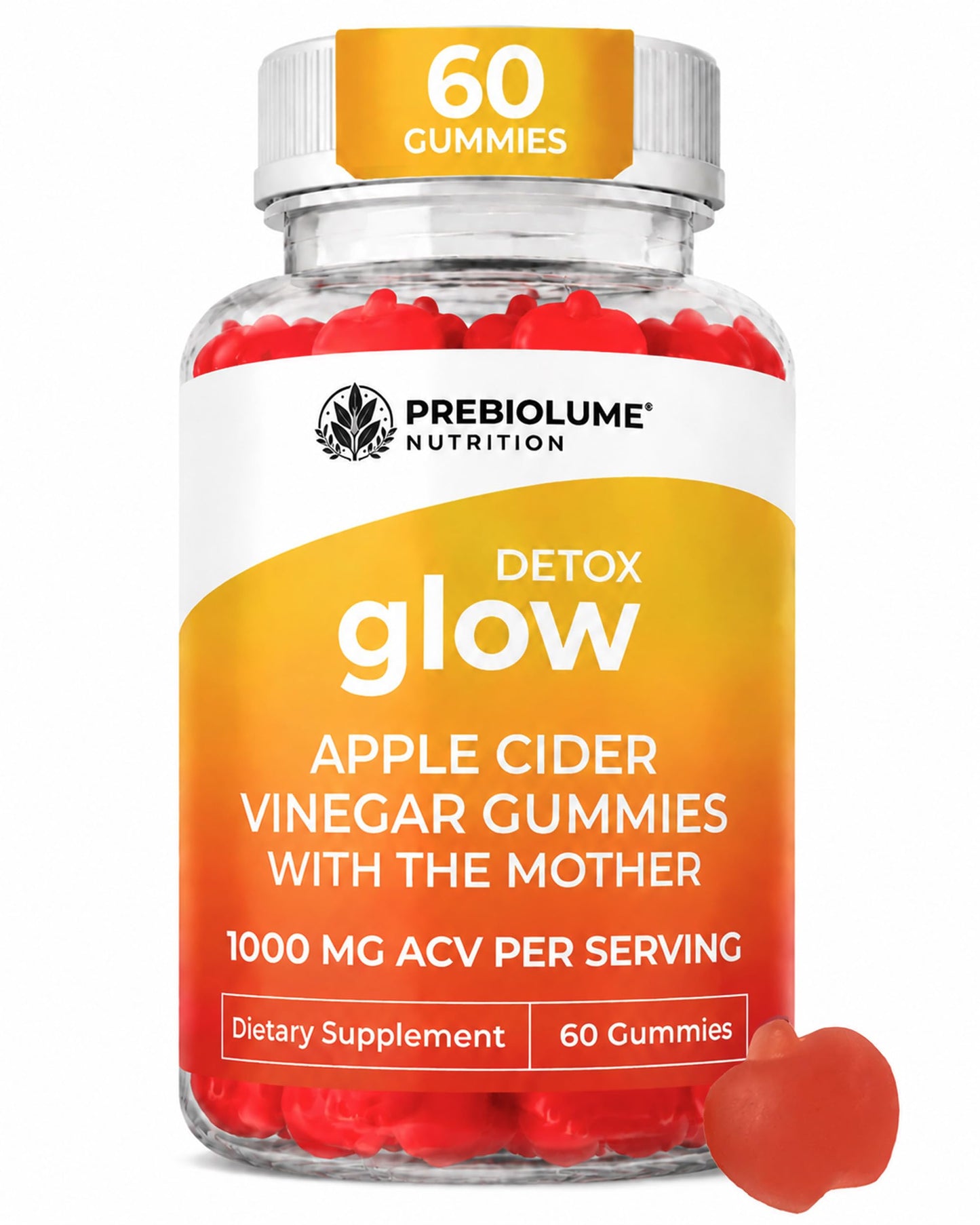 Prebiolume Apple Cider Vinegar Capsule 60 Count