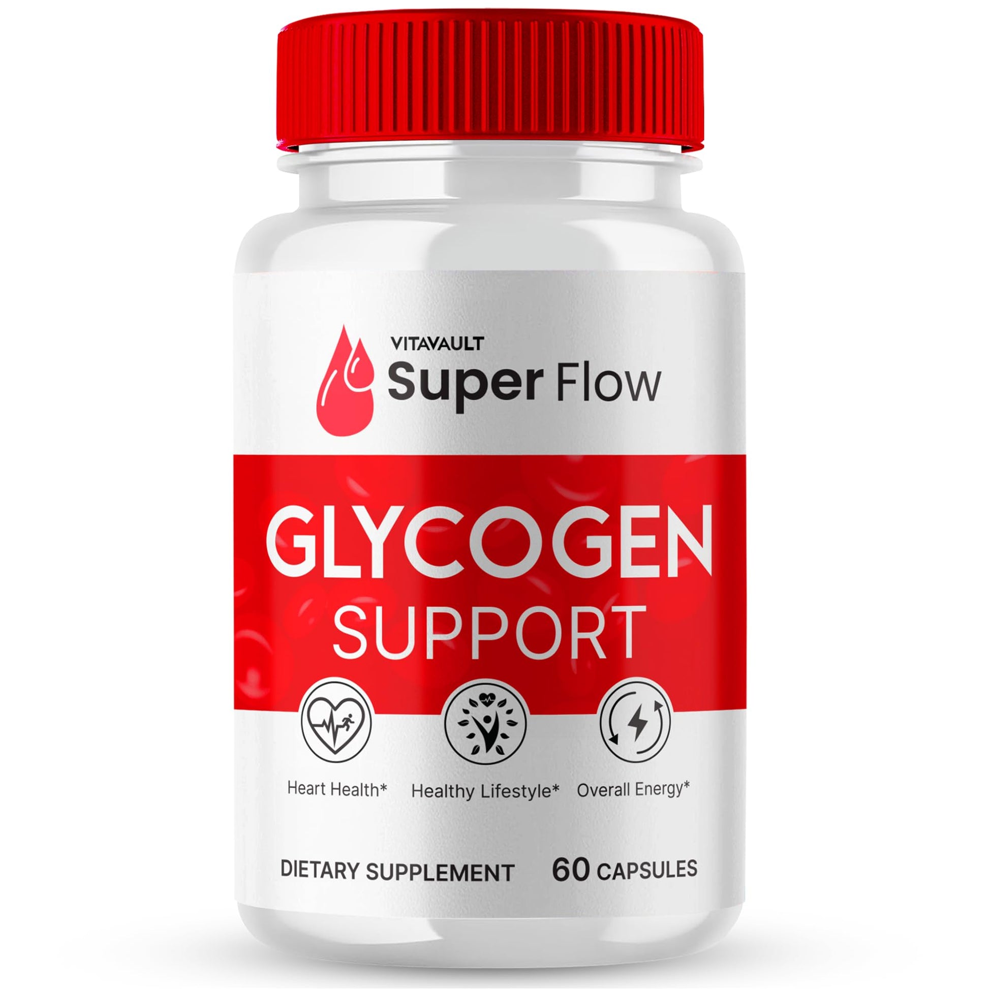 Vitavault Super Flow Blood Support Capsules, 60 Count