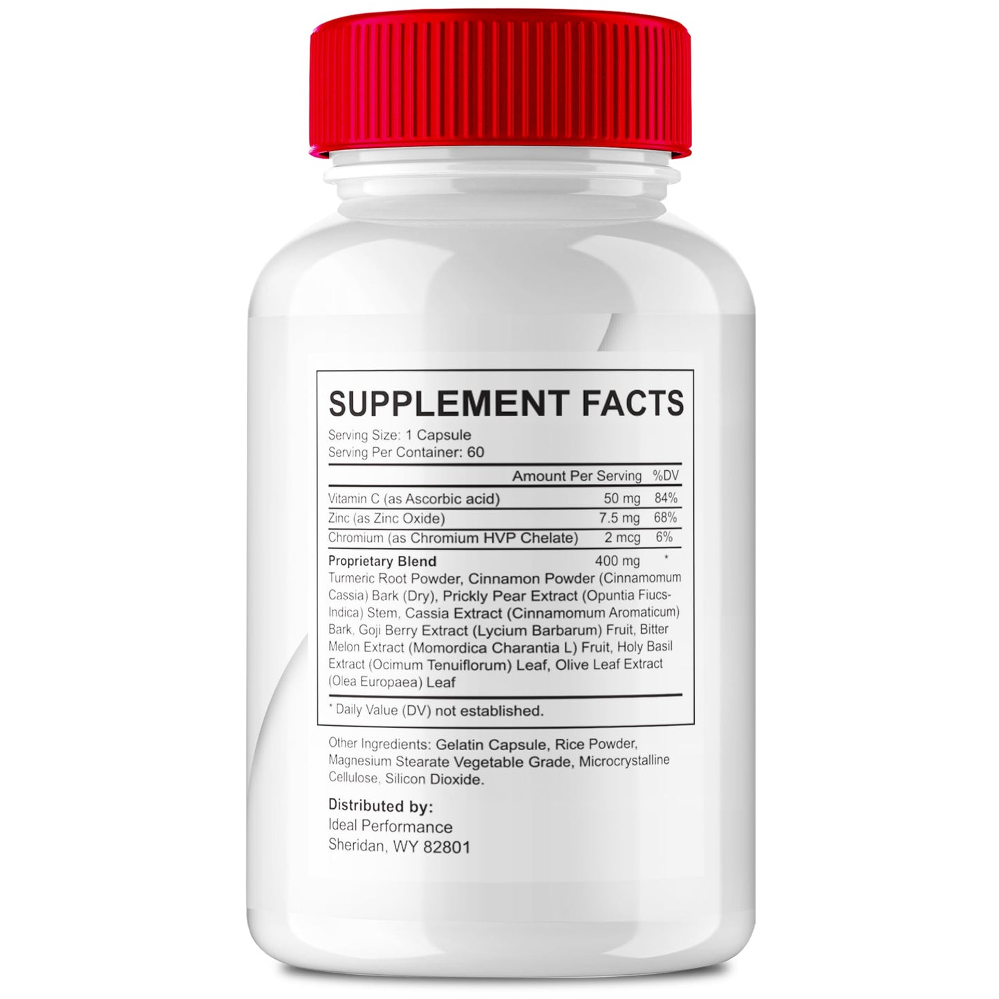 IDEAL PERFORMANCE Glyco Assist Advanced Blood Formula Capsules, 120 Capsules
