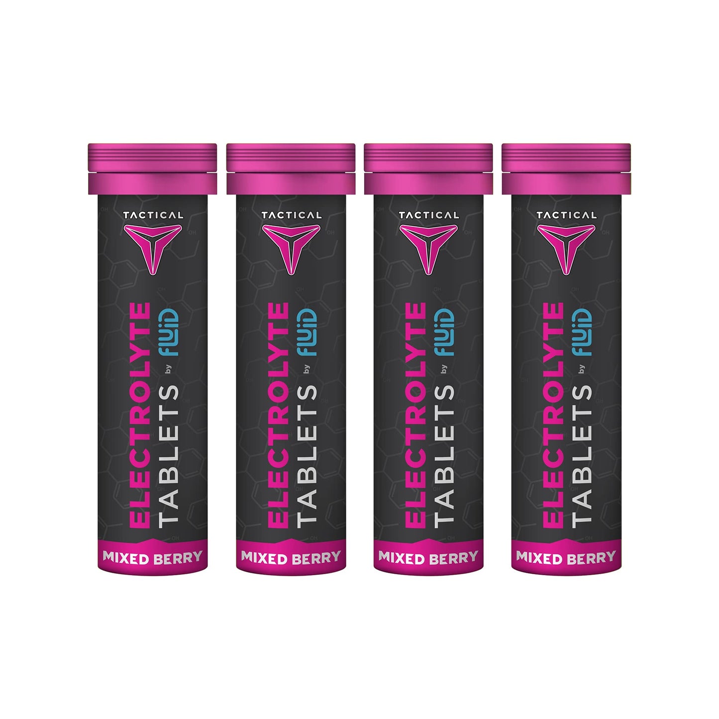 Fluid Tactical Effervescent Electrolyte Tablets - 40 Tablets