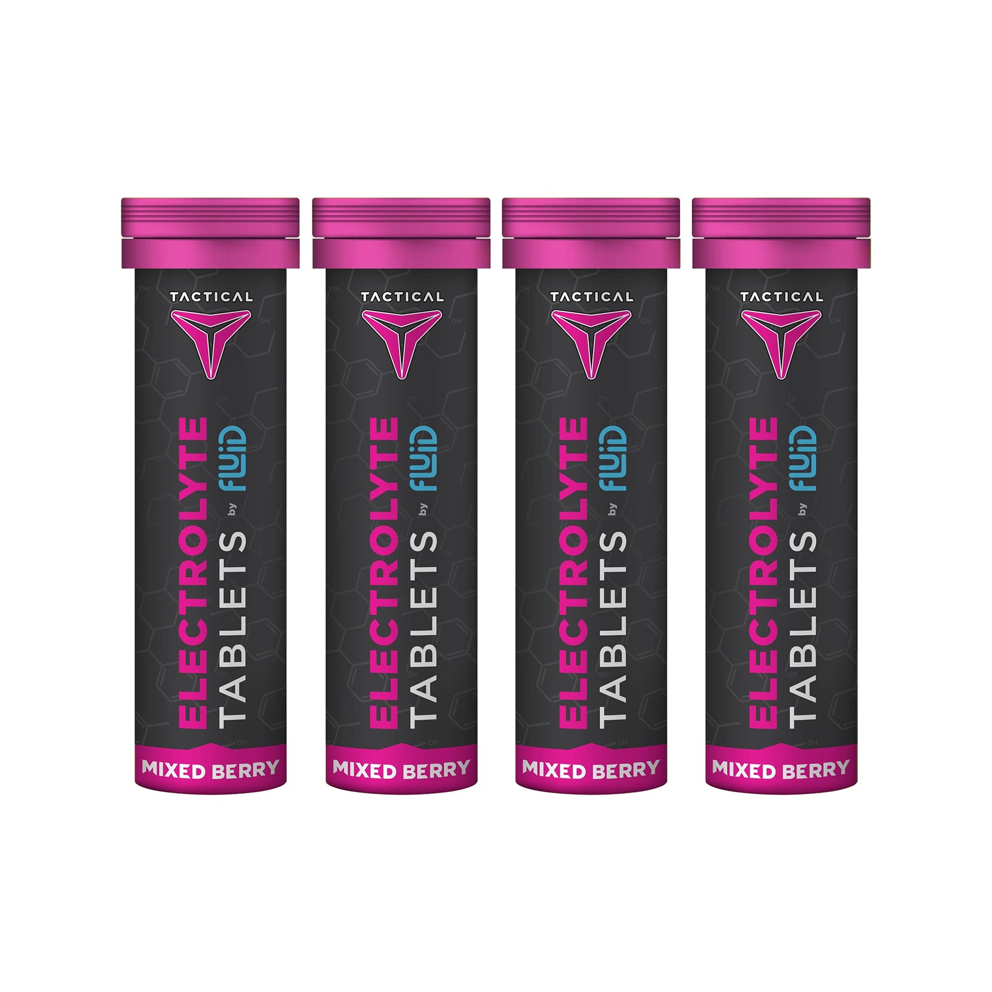 Fluid Tactical Effervescent Electrolyte Tablets - 40 Tablets