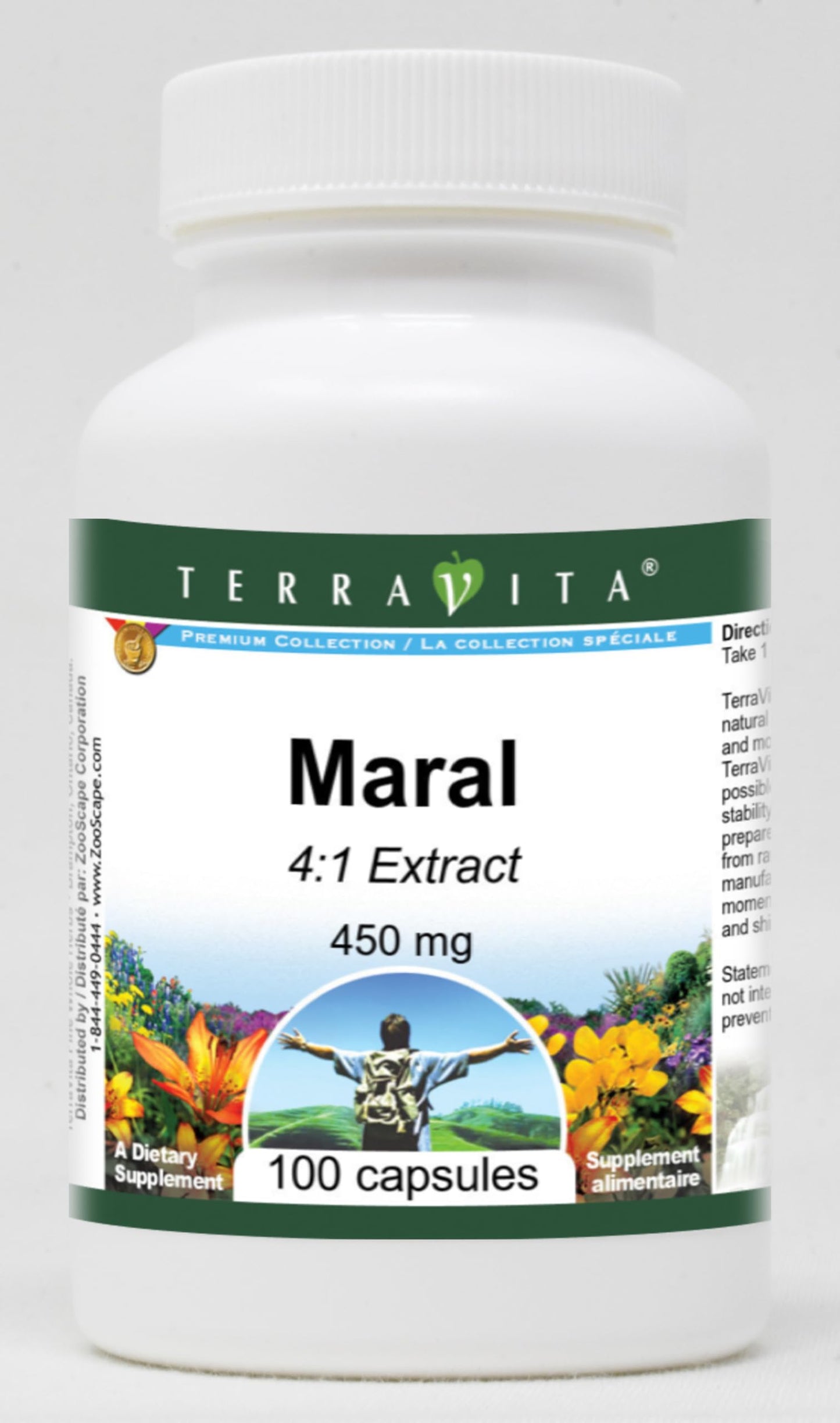 Terravita Maral 4:1-450 mg Capsules 100 Count