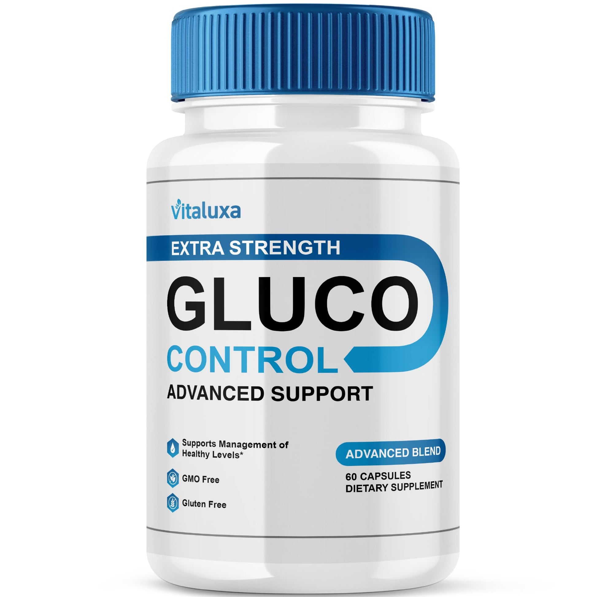 Vitaluxa Gluco Control Capsules 60 Count
