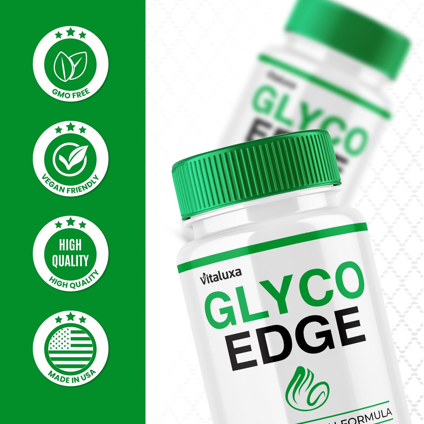 Vitaluxa Glyco Edge Blood Support Capsules 60 Count