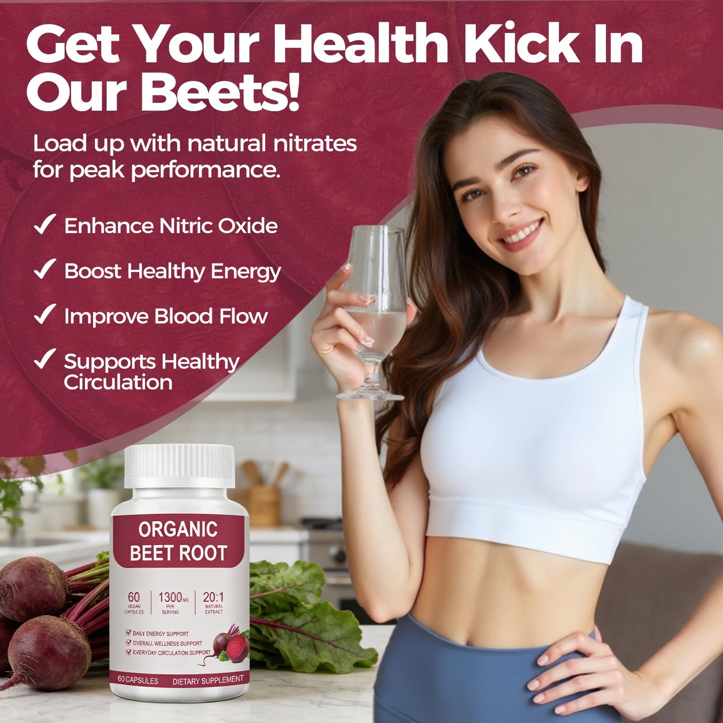 Yeonmi Beet Root Capsules, 60 Capsules