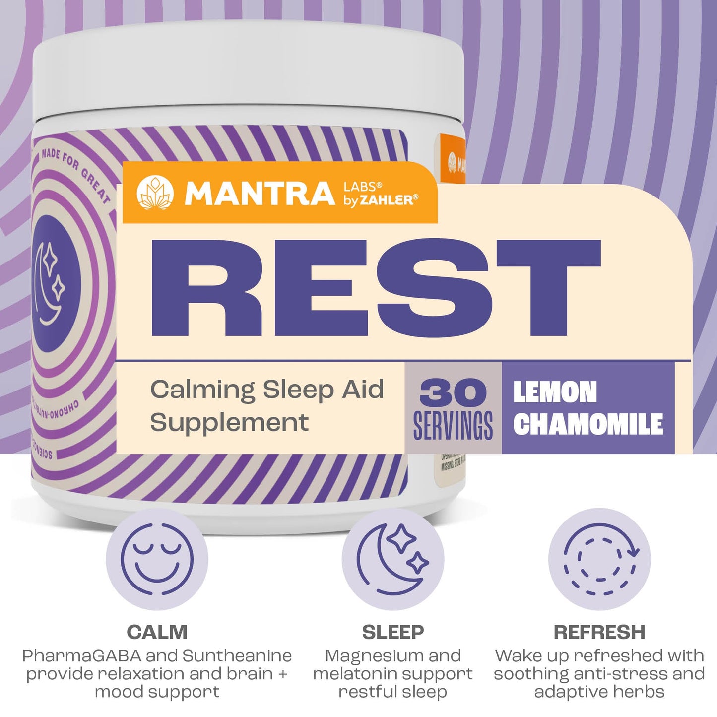 Zahler Mantra Rest Powder 4.8 Ounce