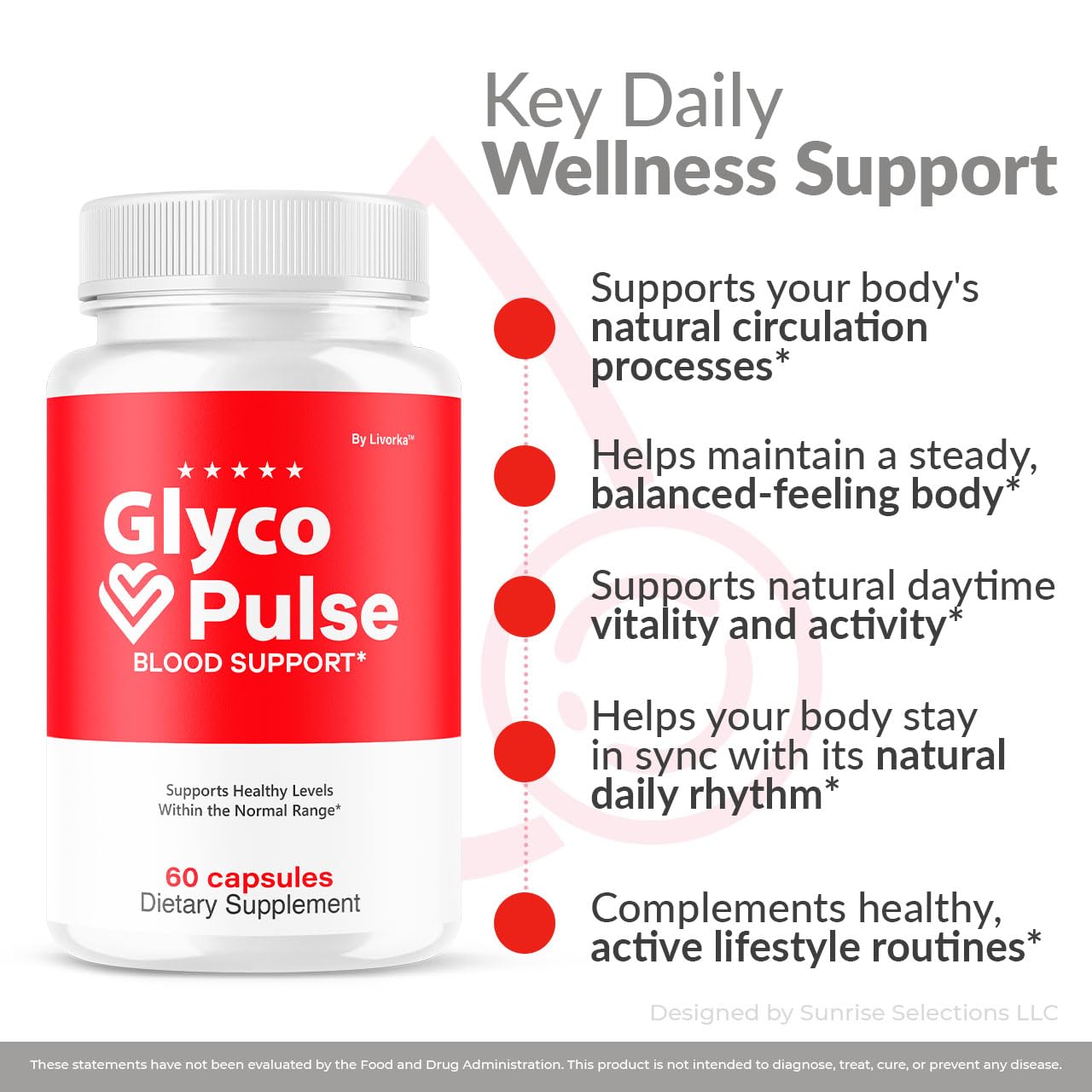 LIVORKA Glyco Pulse Capsules 300 Capsules
