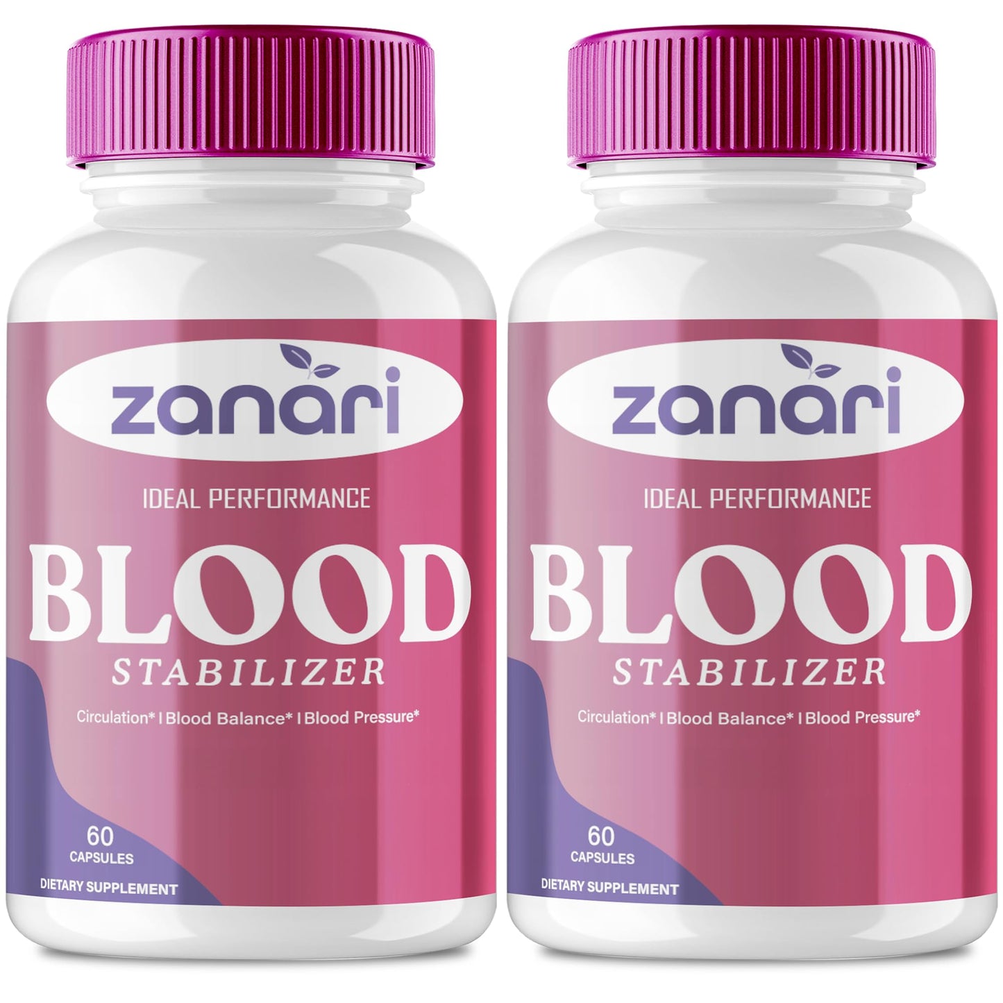 IDEAL PERFORMANCE Zanari Blood Stabilizer Capsules 120 Capsules