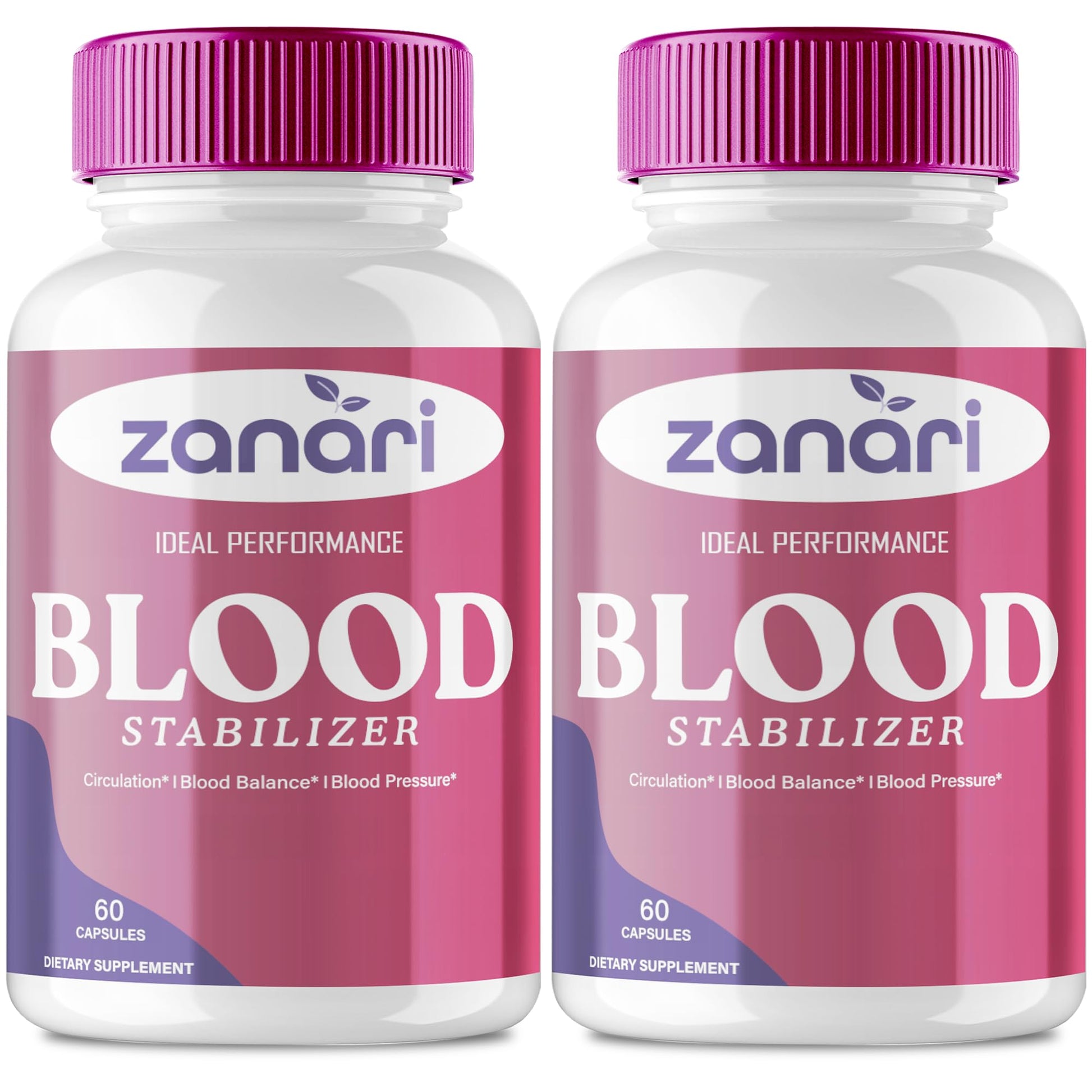 IDEAL PERFORMANCE Zanari Blood Stabilizer Capsules 120 Capsules