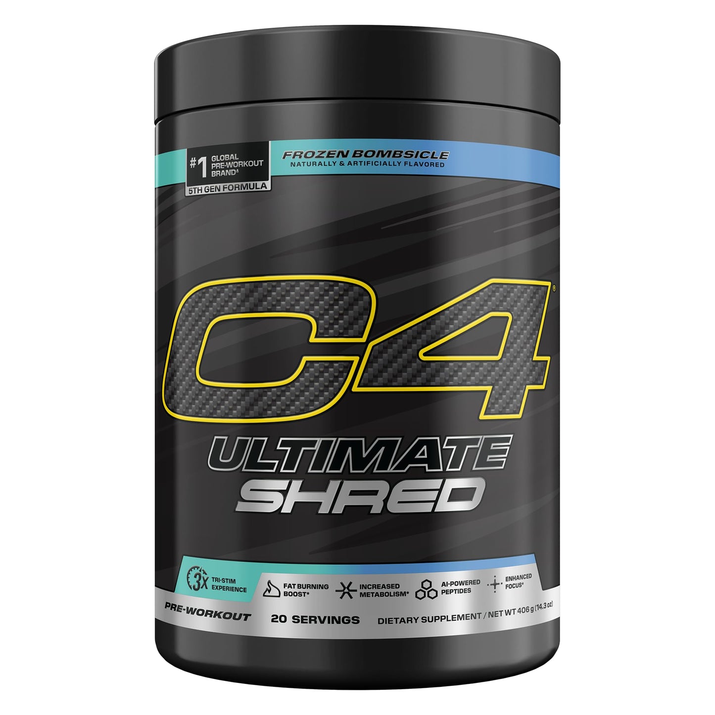 C4 Ultimate Shred Pre Workout Powder 20 Servings