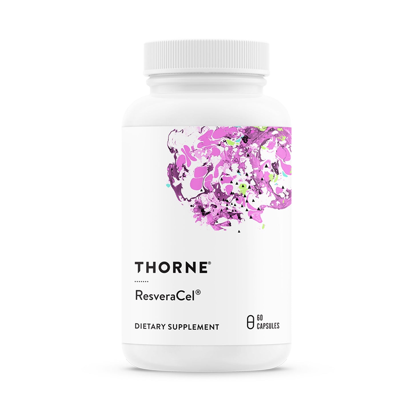 THORNE ResveraCel Nicotinamide Riboside with Quercetin Phytosome & Resveratrol Capsule 60 Capsules