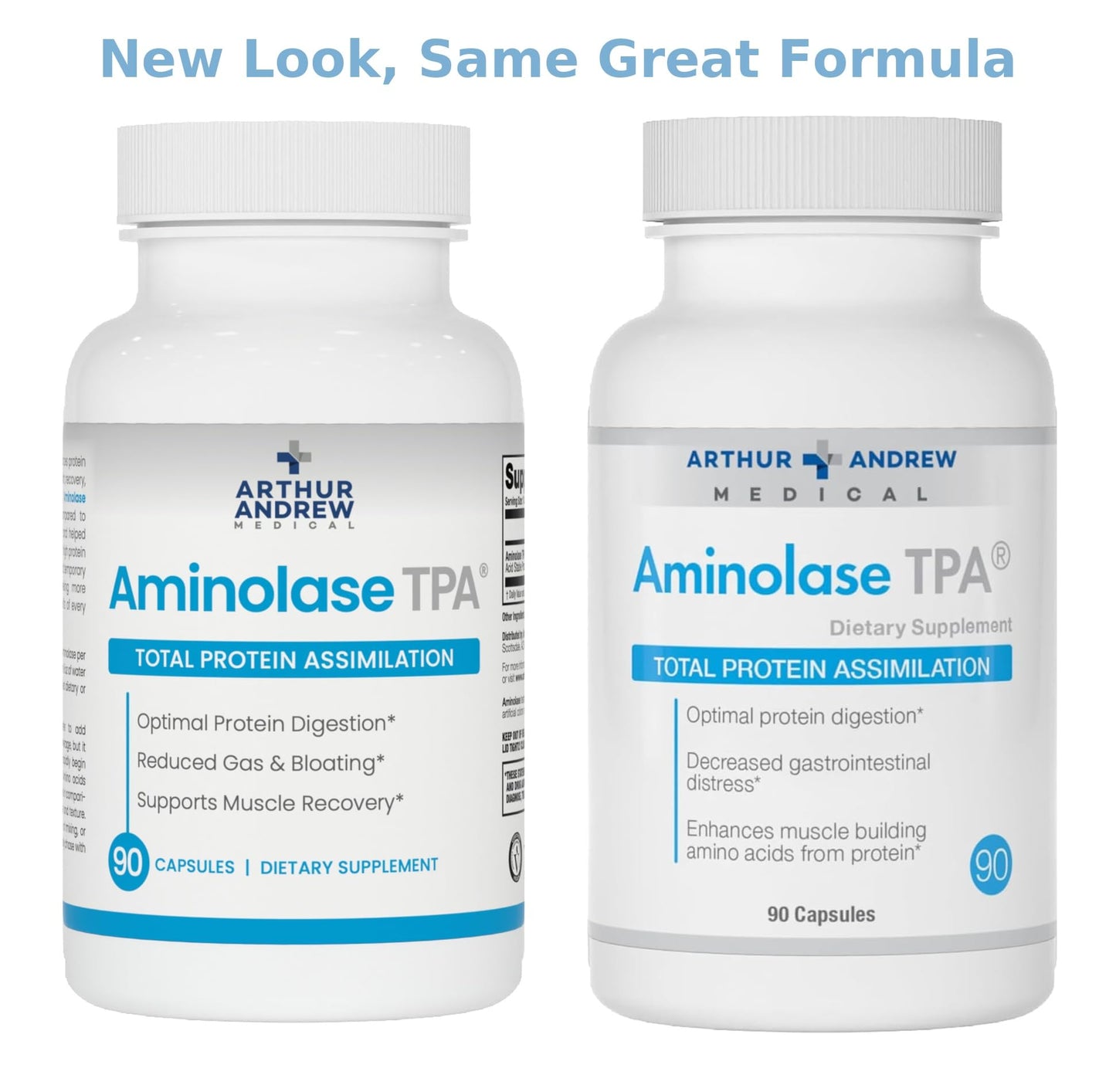Arthur Andrew Medical Aminolase TPA Protein Assimilation 90 Capsules