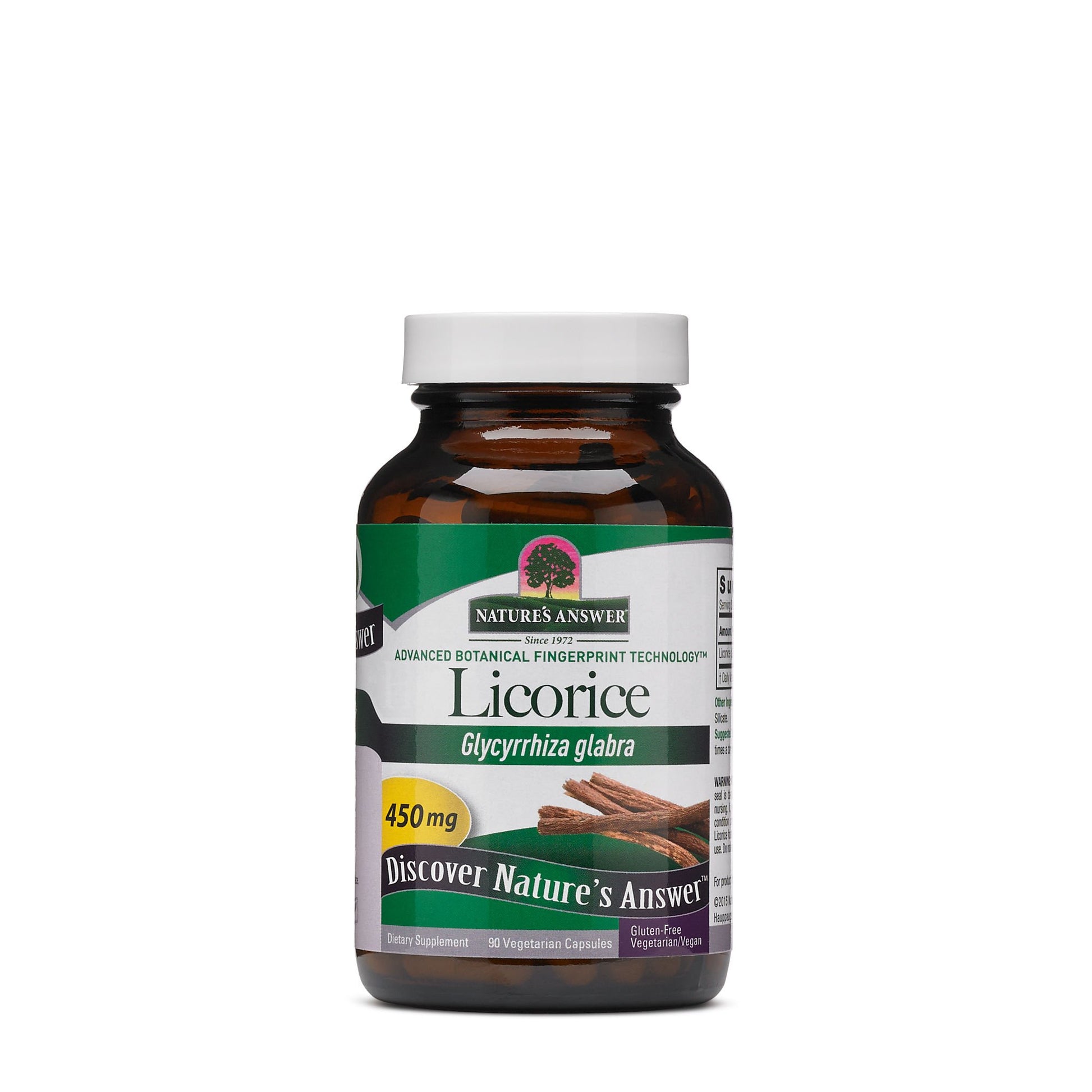 Nature's Answer Licorice Root Capsules 90 Count