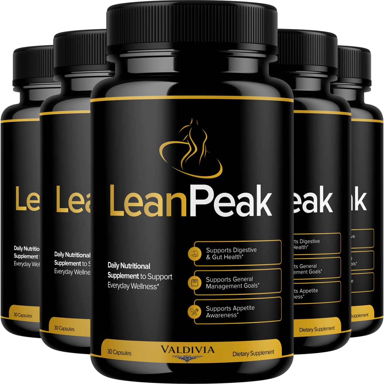 Valdivia Lean Peak Capsules, 300 Capsules
