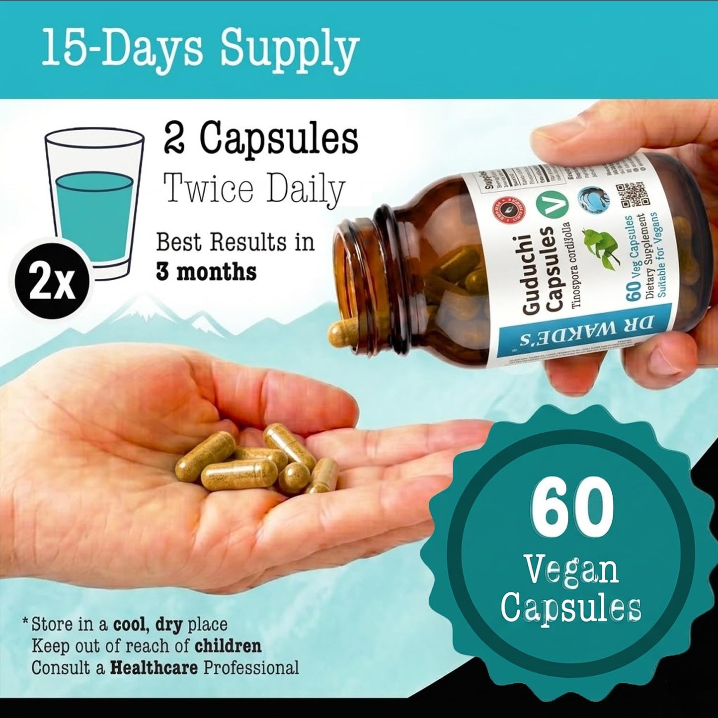 DR WAKDE's Guduchi Capsules 60 Veg Caps