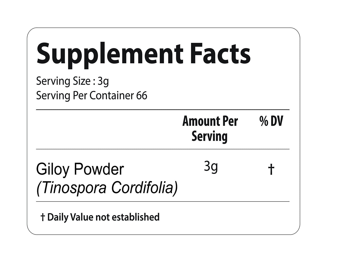bixa BOTANICAL Guduchi Powder 7 oz