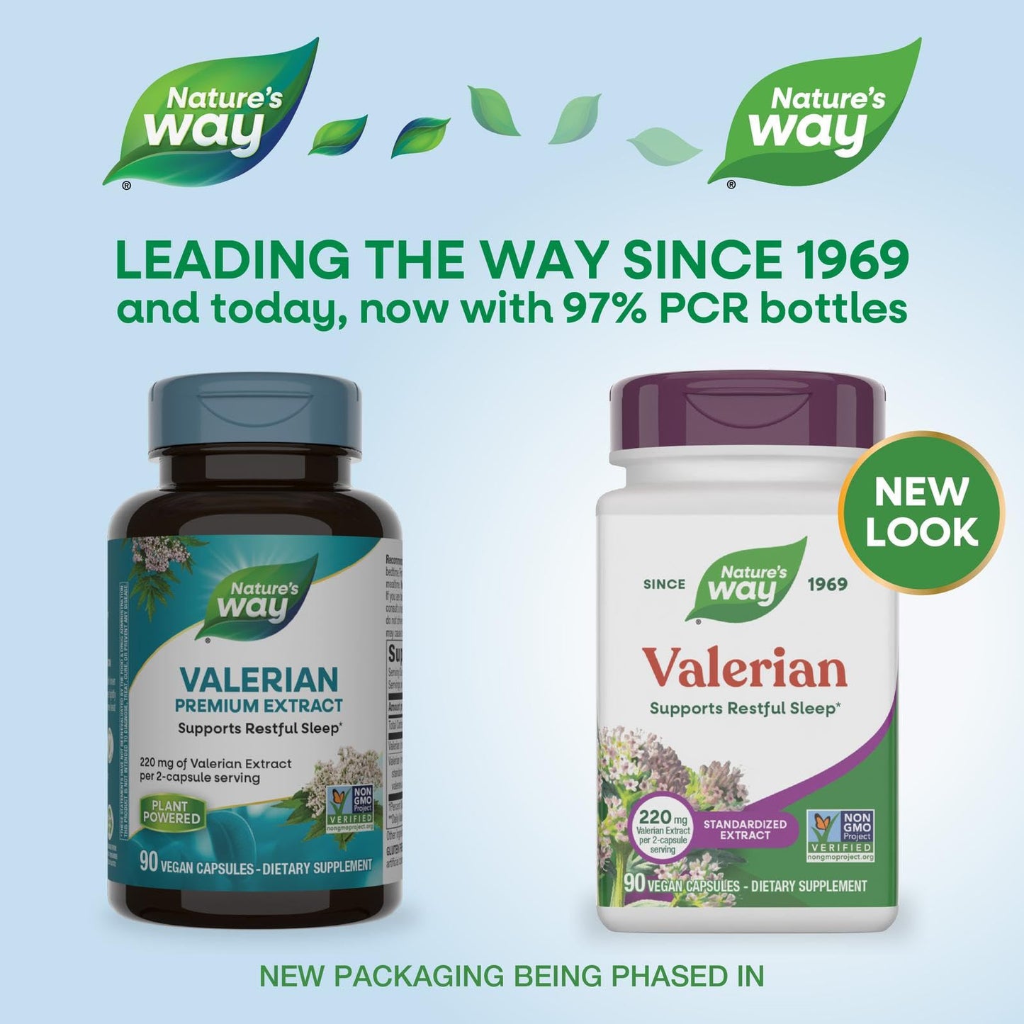 Nature's Way Valerian Premium Extract Capsules, 90 Count