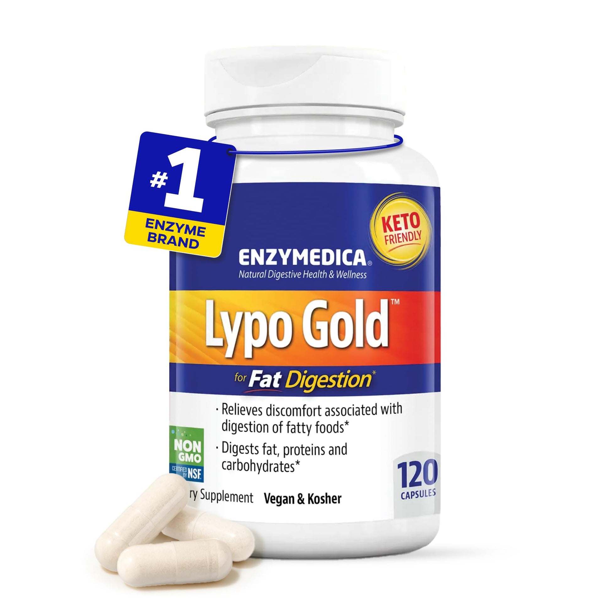 Enzymedica Lypo Gold Capsule 120