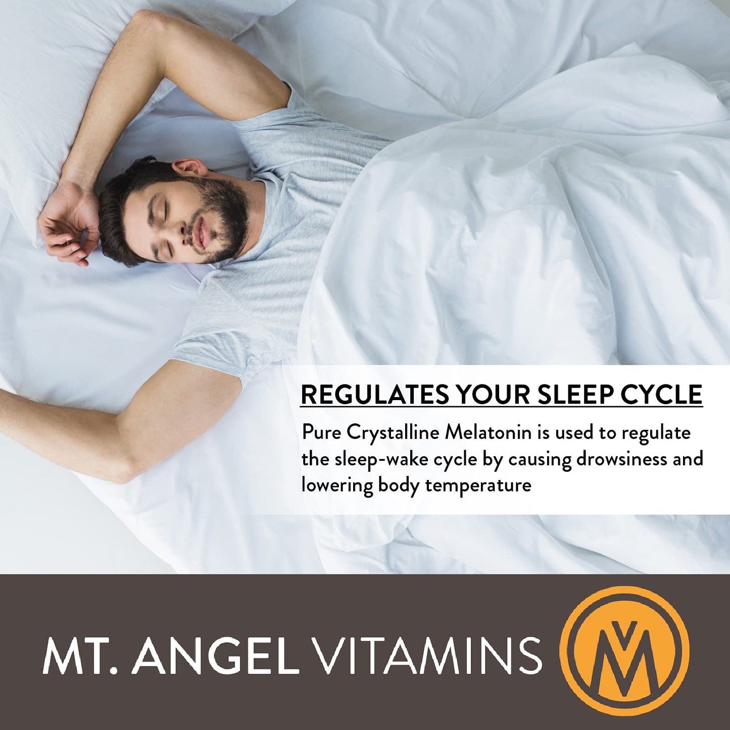 Mt. Angel Vitamins Wake/Sleep Dots Melatonin 1 mg Tablet, 120