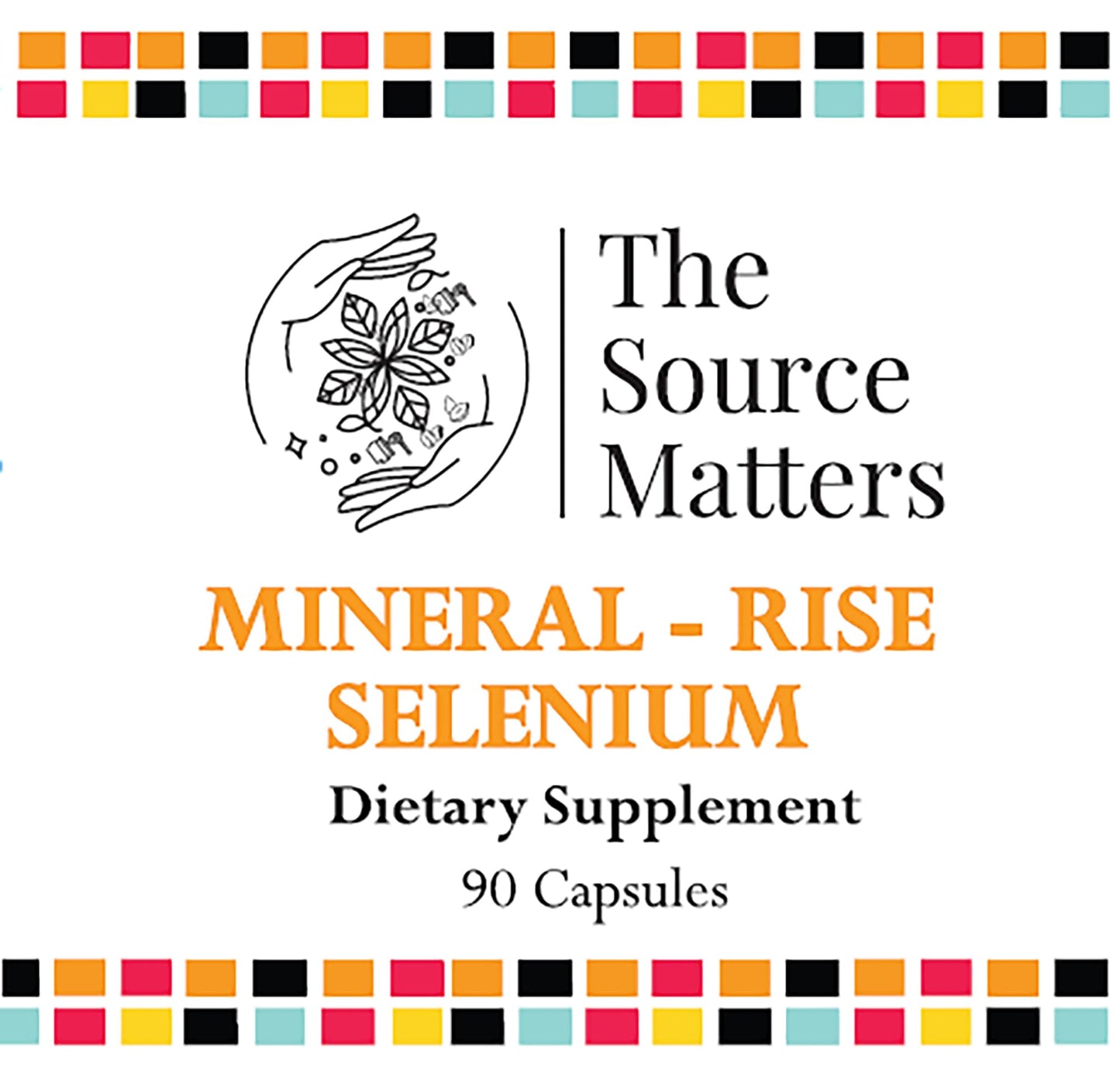 The Source Matters Rise Selenium High-Bioavailability Selenium Glycinate Capsule, 90 Count