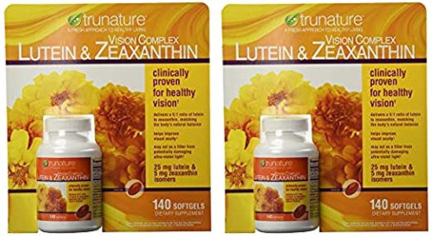 TruNature Vision Complex Lutein and Zeaxanthin Supplement Softgels 280