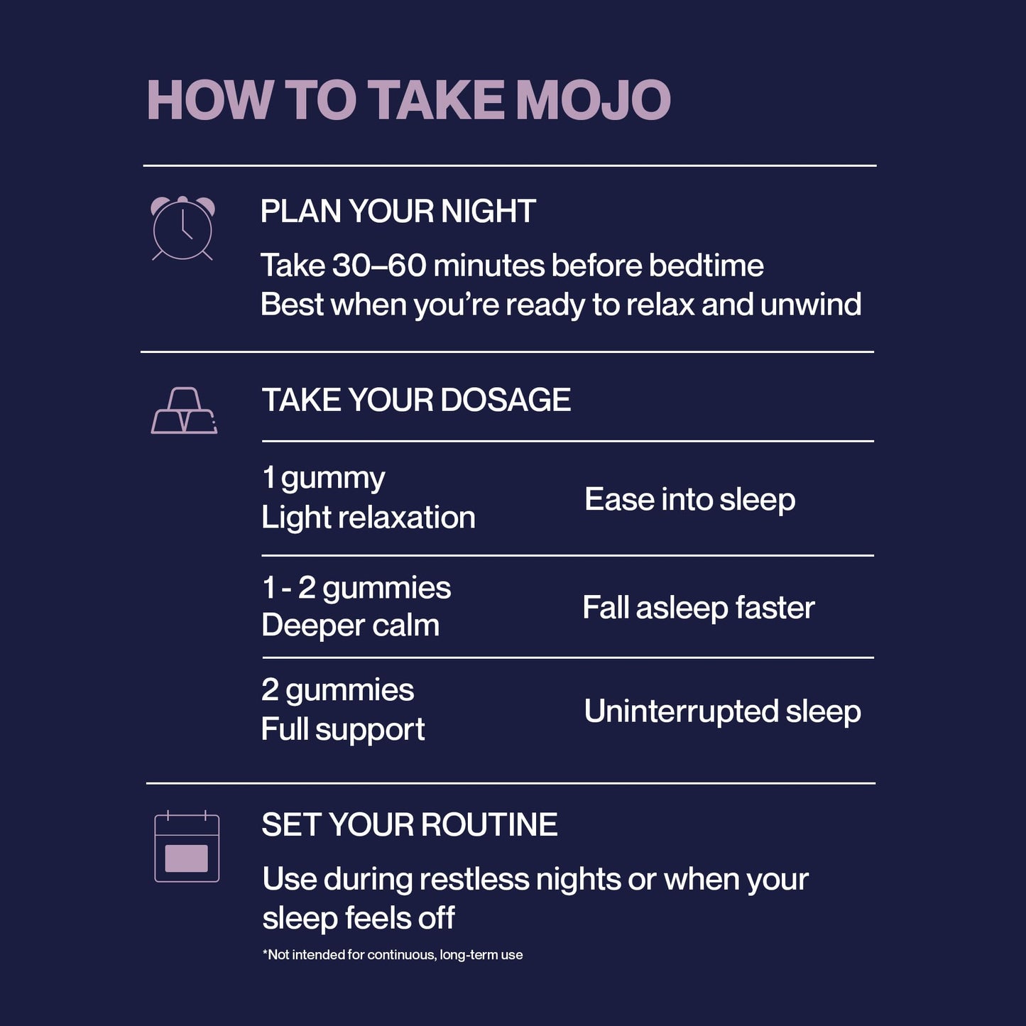 Mojo Sleep Gummies, 90 Gummies
