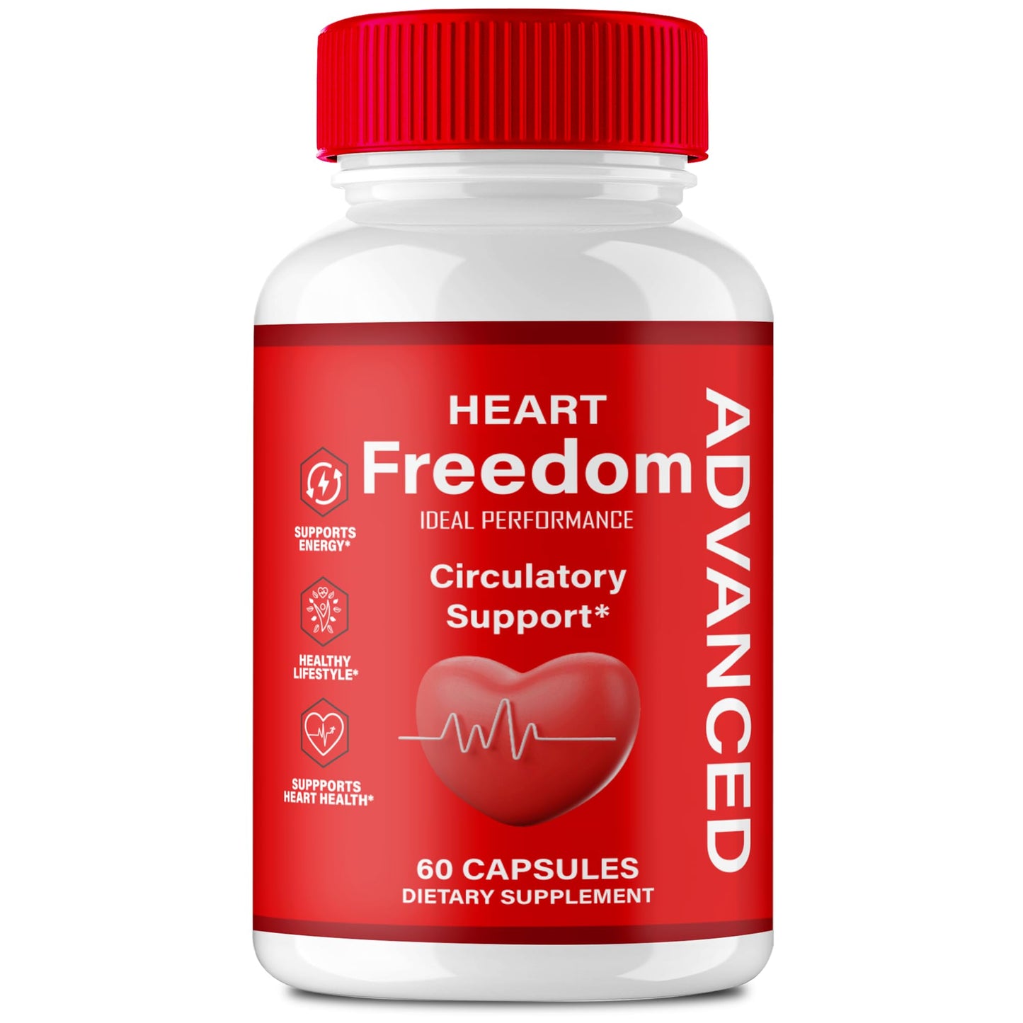 IDEAL PERFORMANCE Heart Freedom Capsules, 60 Capsules