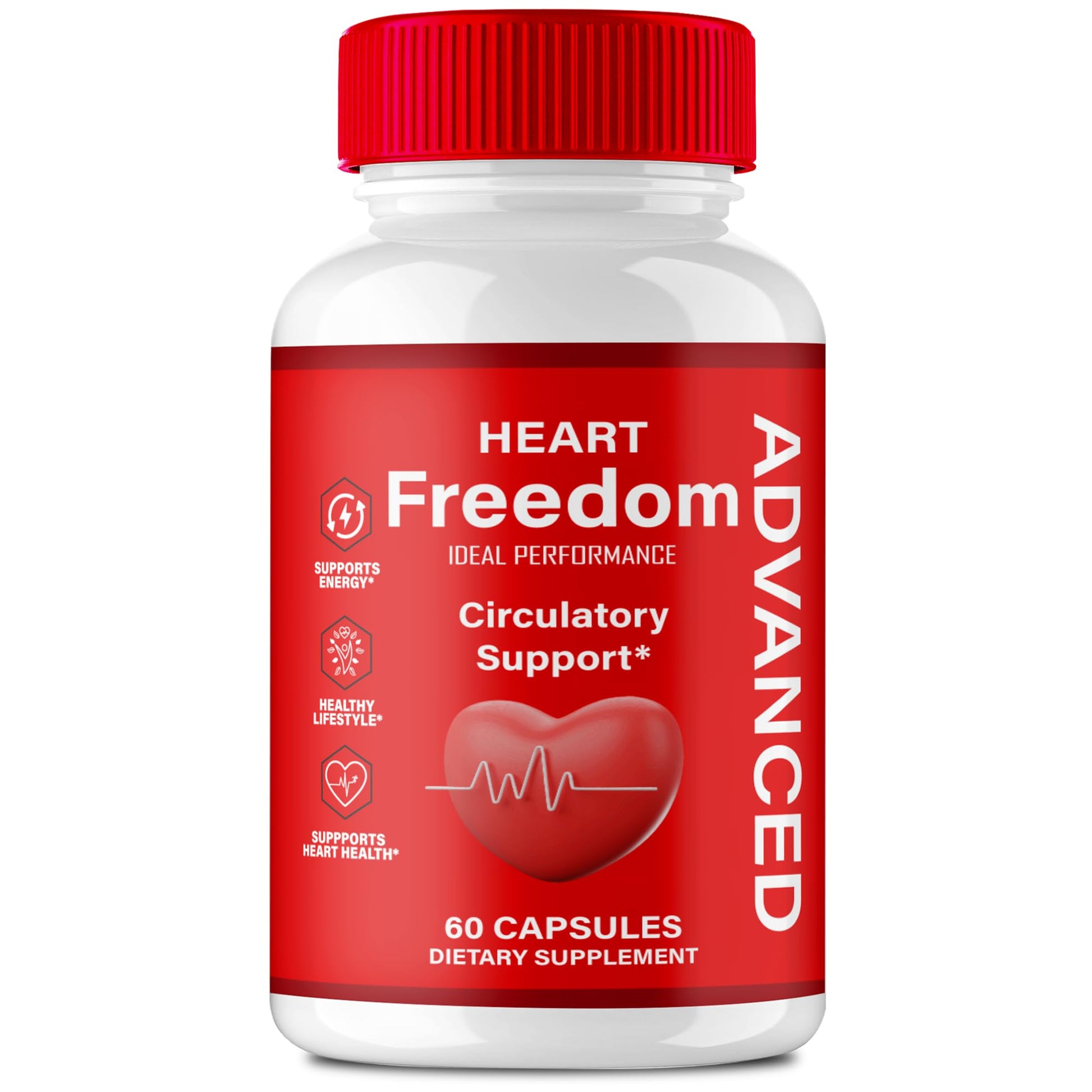IDEAL PERFORMANCE Heart Freedom Capsules, 60 Capsules