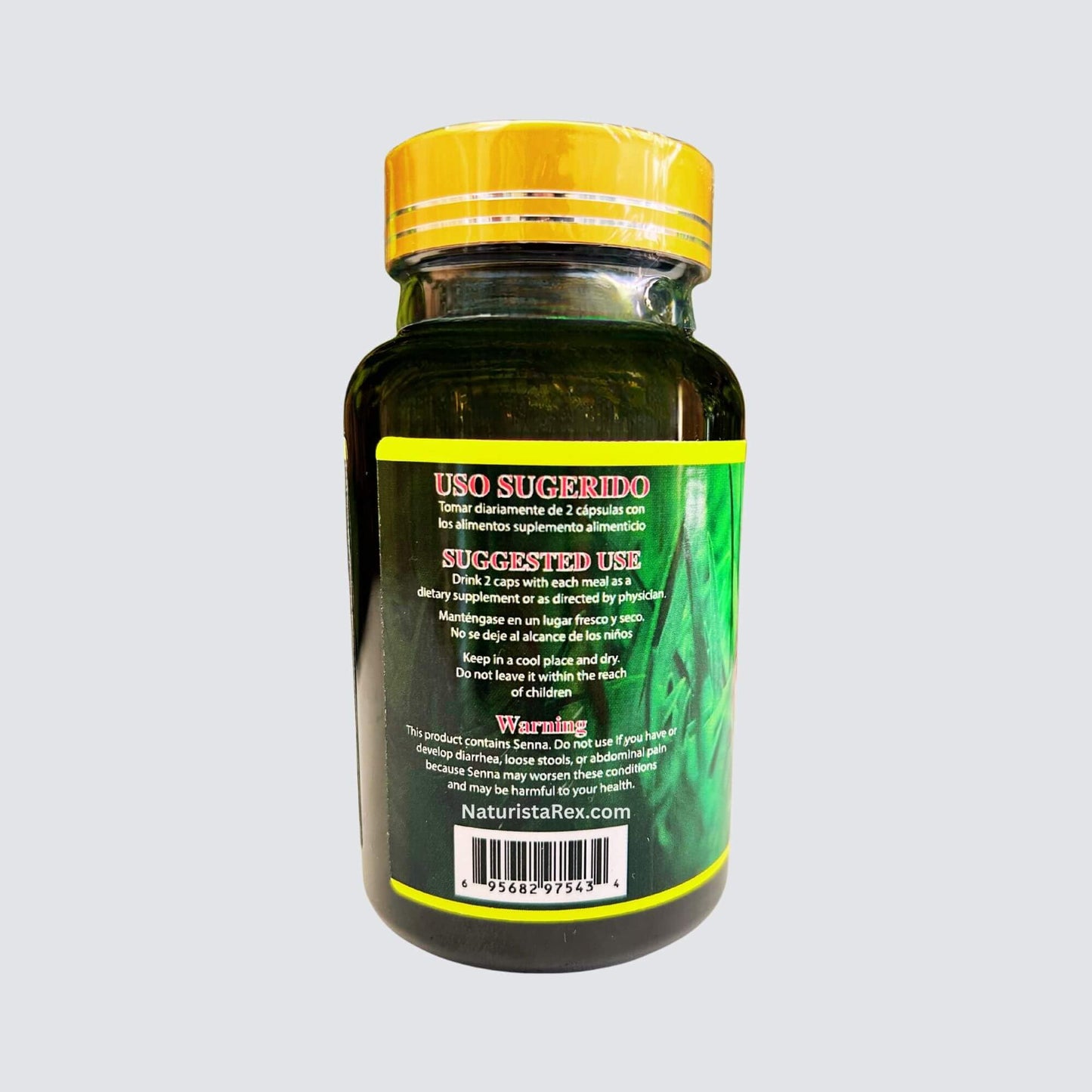 Generic Mega Detox 100% Natural Supplement Capsules, 100 Count