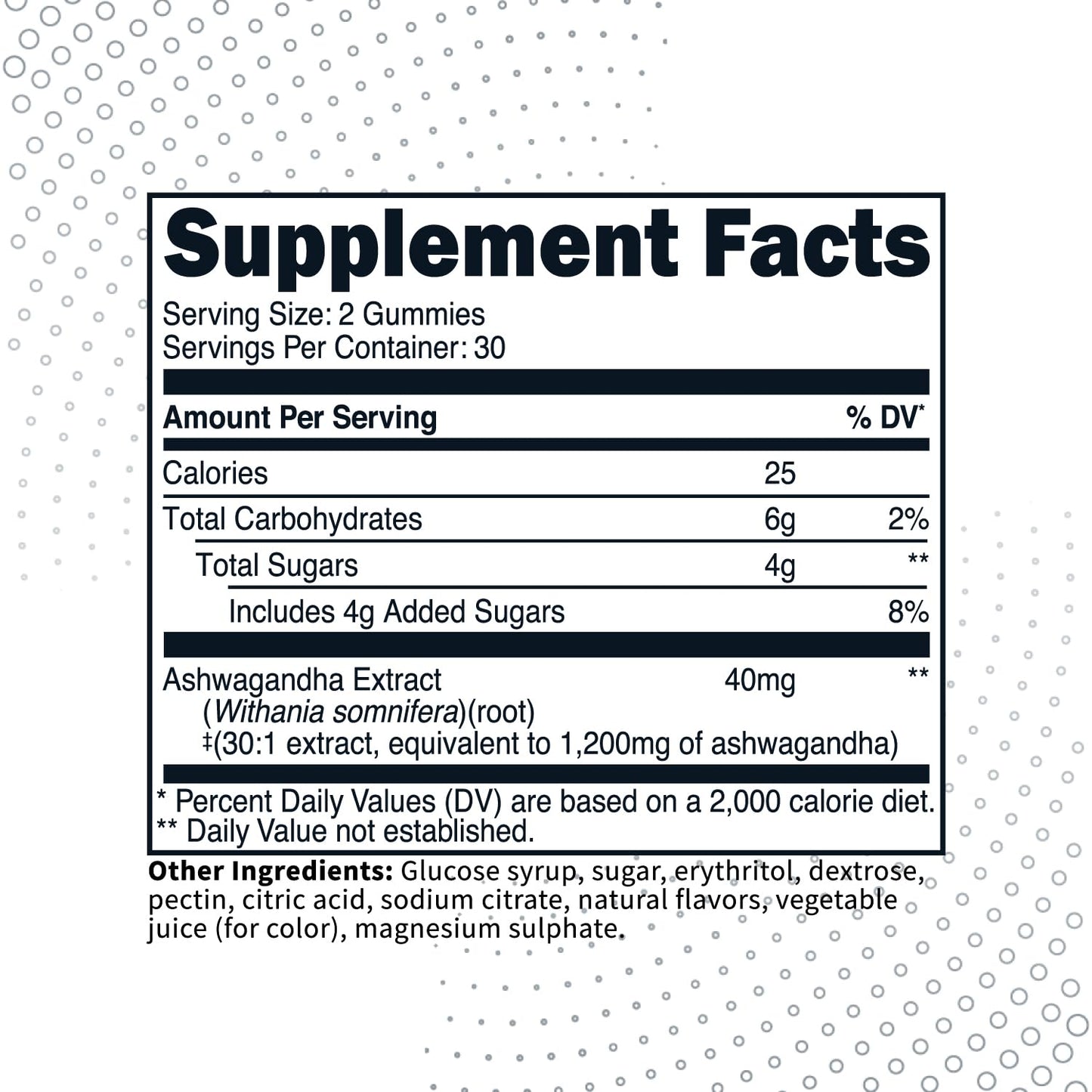 Type Zero Ashwagandha Gummies 60 Count