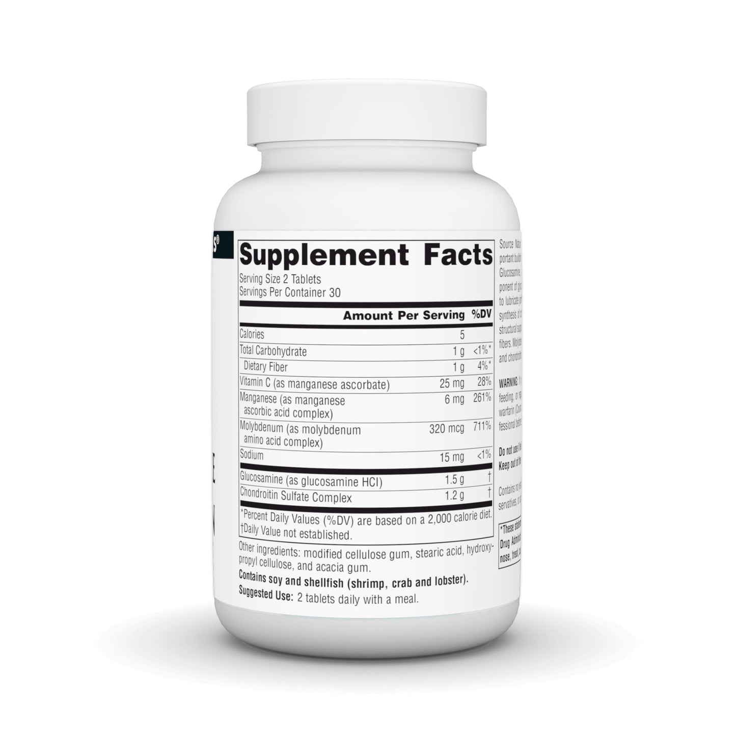 Source Naturals Extra Strength Glucosamine Chondroitin 60 Tablets