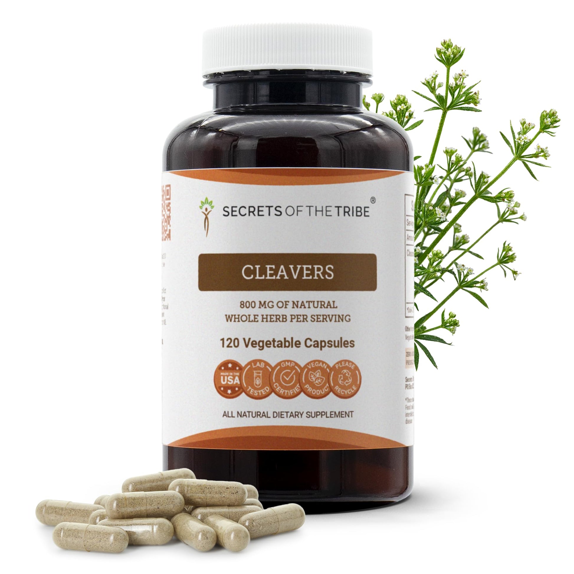 Secrets of the Tribe Cleavers Capsules 120 Count