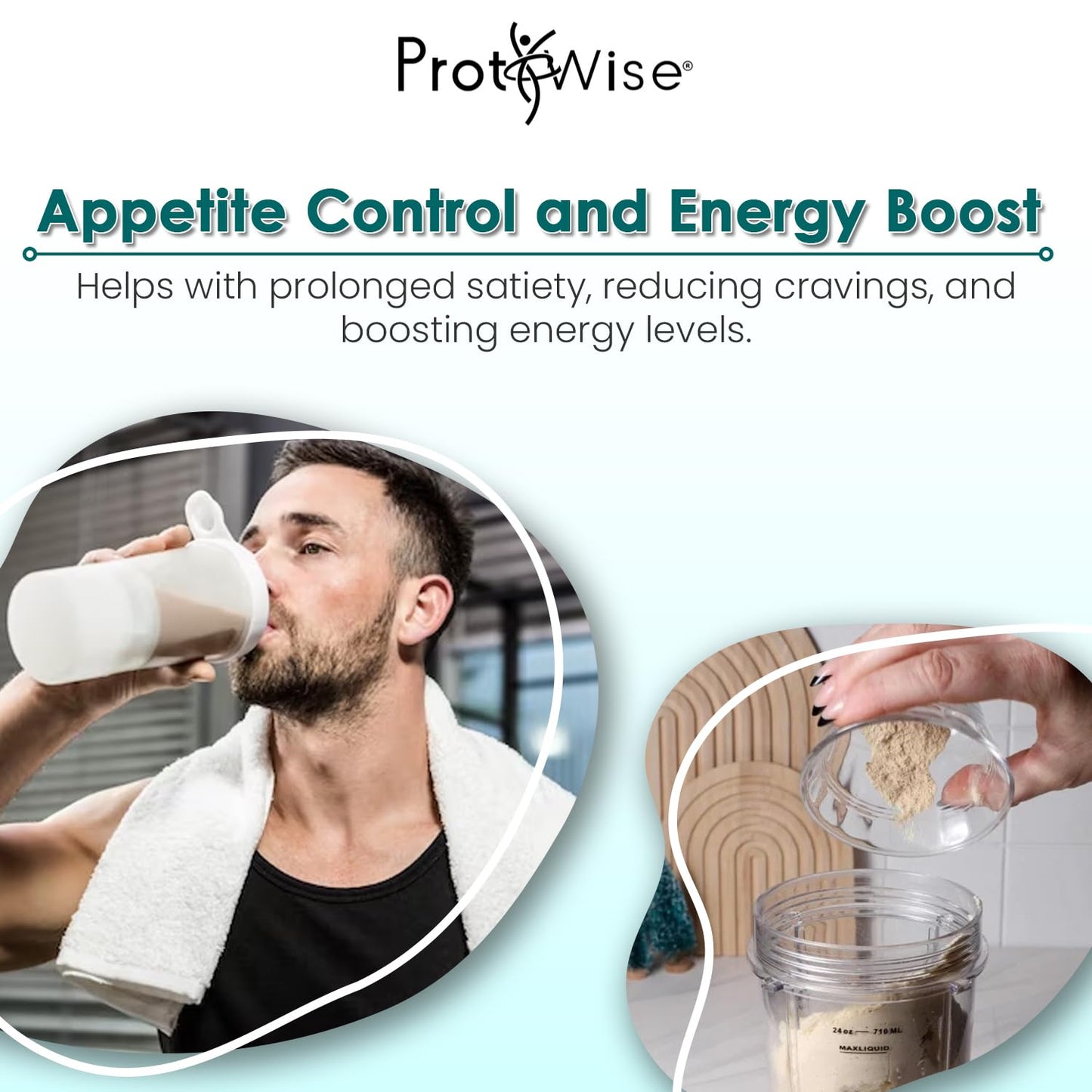 ProtiWise High Protein Shake & Pudding Mix Powder Pack of 7