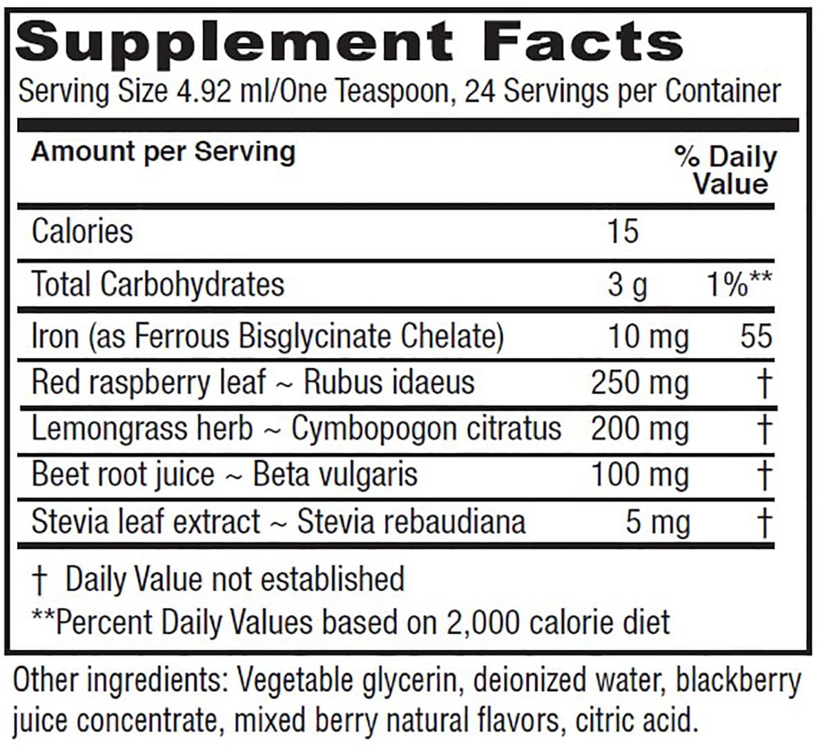 Vitanica Iron Tonic 4 Capsules