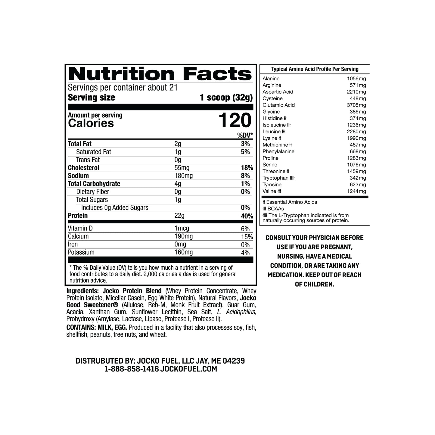 Generic Whey Protein Powder 1.48 lb Pack of 1