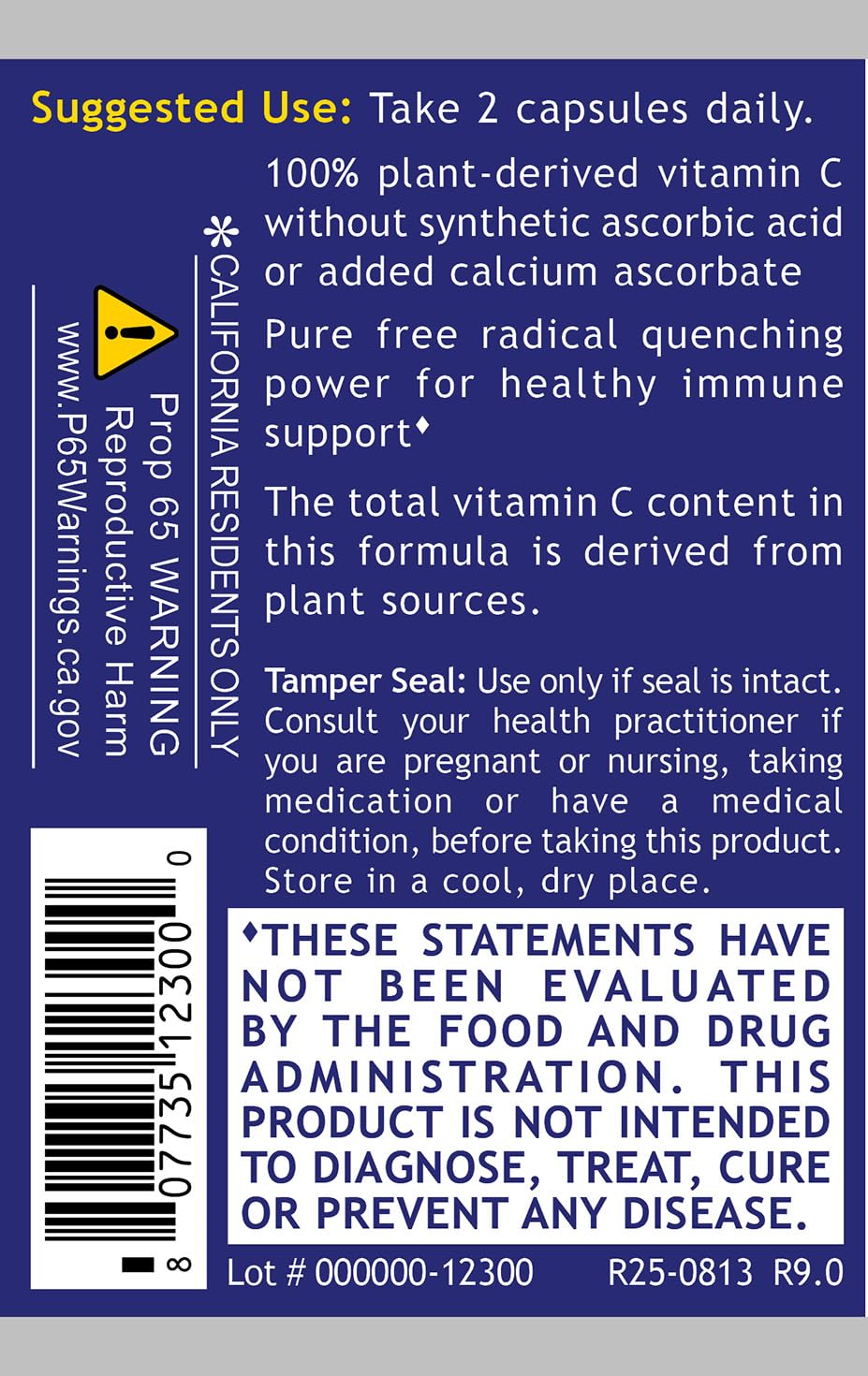 Quantum Nutrition Quantum Vitamin C Organic Natural Vitamin C Supplement for Women and Men, Whole Food Vitamin C Source, Pure with Bioflavonoids and Amla, Aids Immune Support, 60 Vegan Capsules