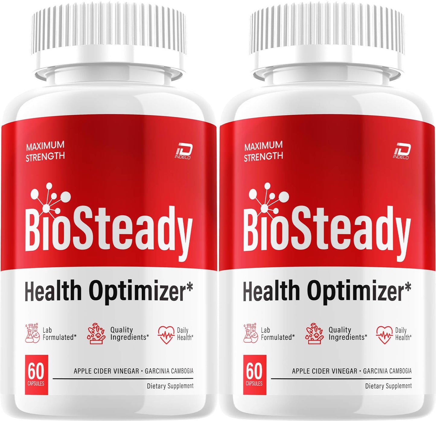 Indelo BioSteady Daily Support Capsules, 120 Capsules