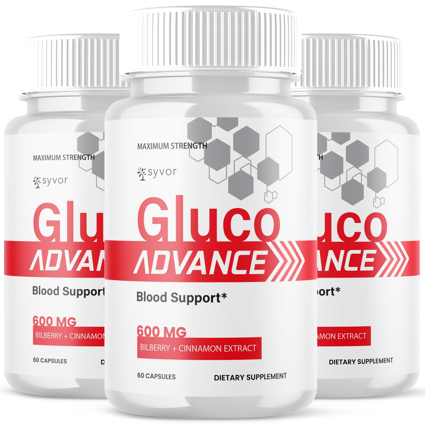 Pharmagetics Gluco Advance Capsules 180 Capsules