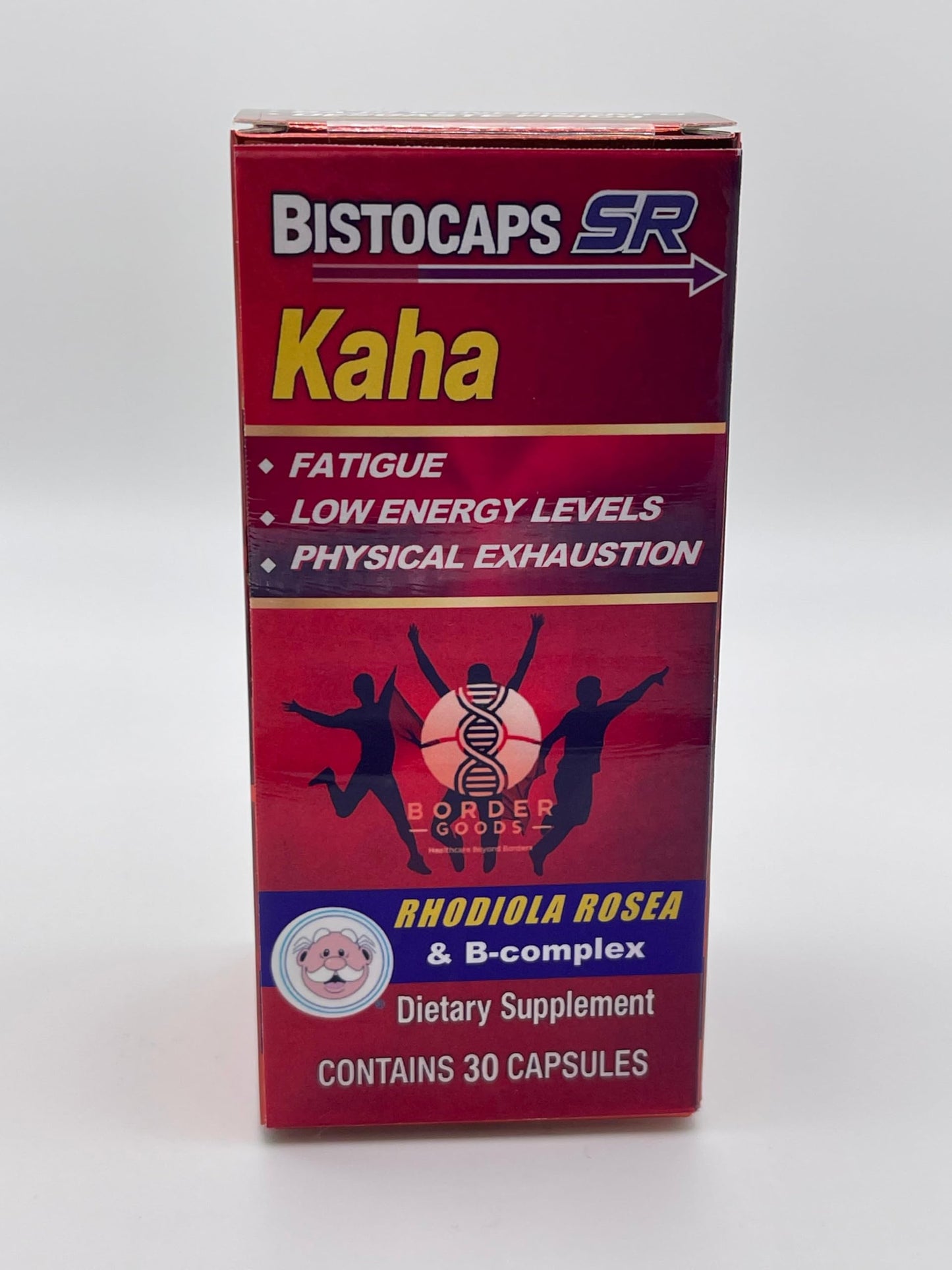 Generic Kaha Bistocaps SR Rhodiola Rosea & B-Complex Tablet, 30 Tablets