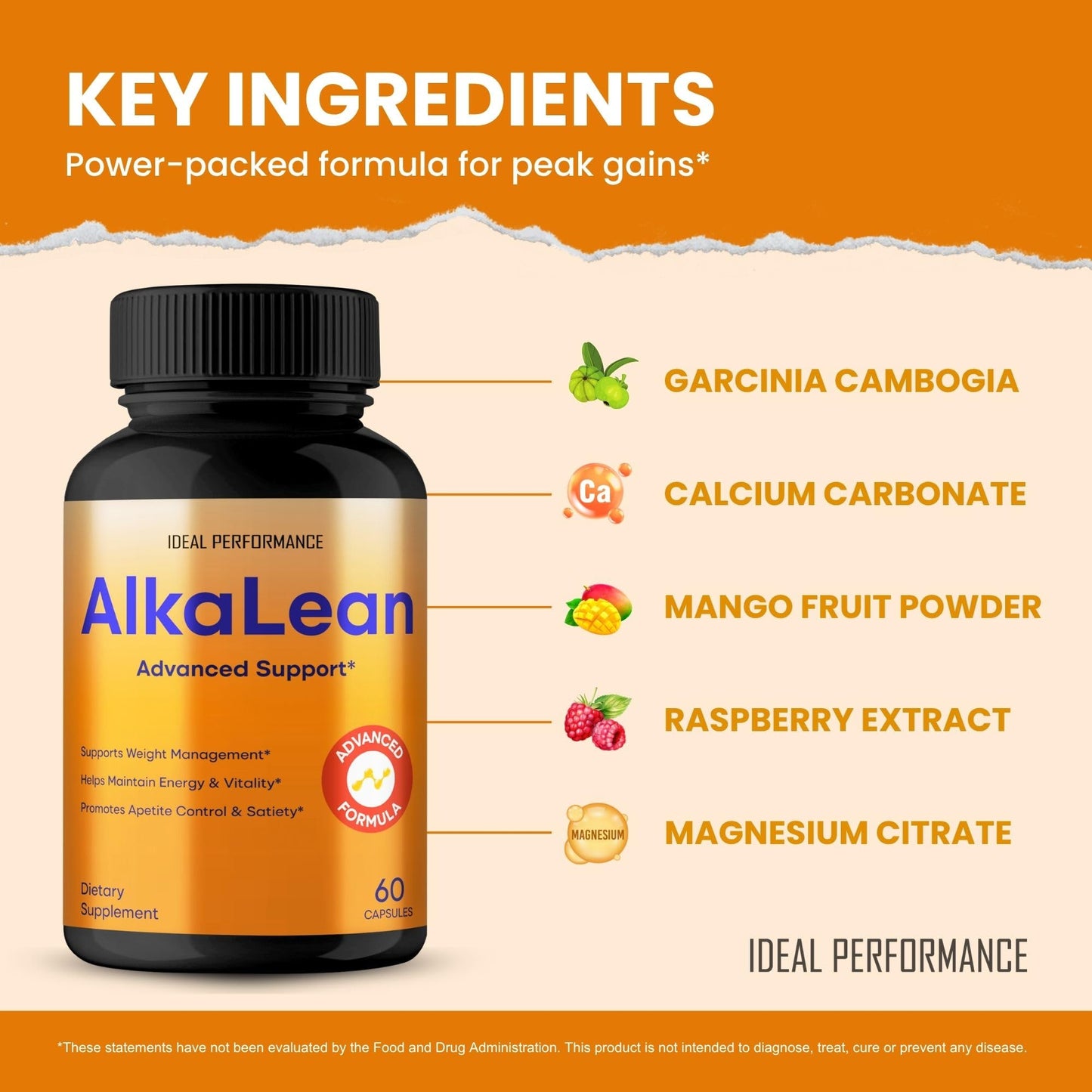 IDEAL PERFORMANCE Alkalean 300 Capsules