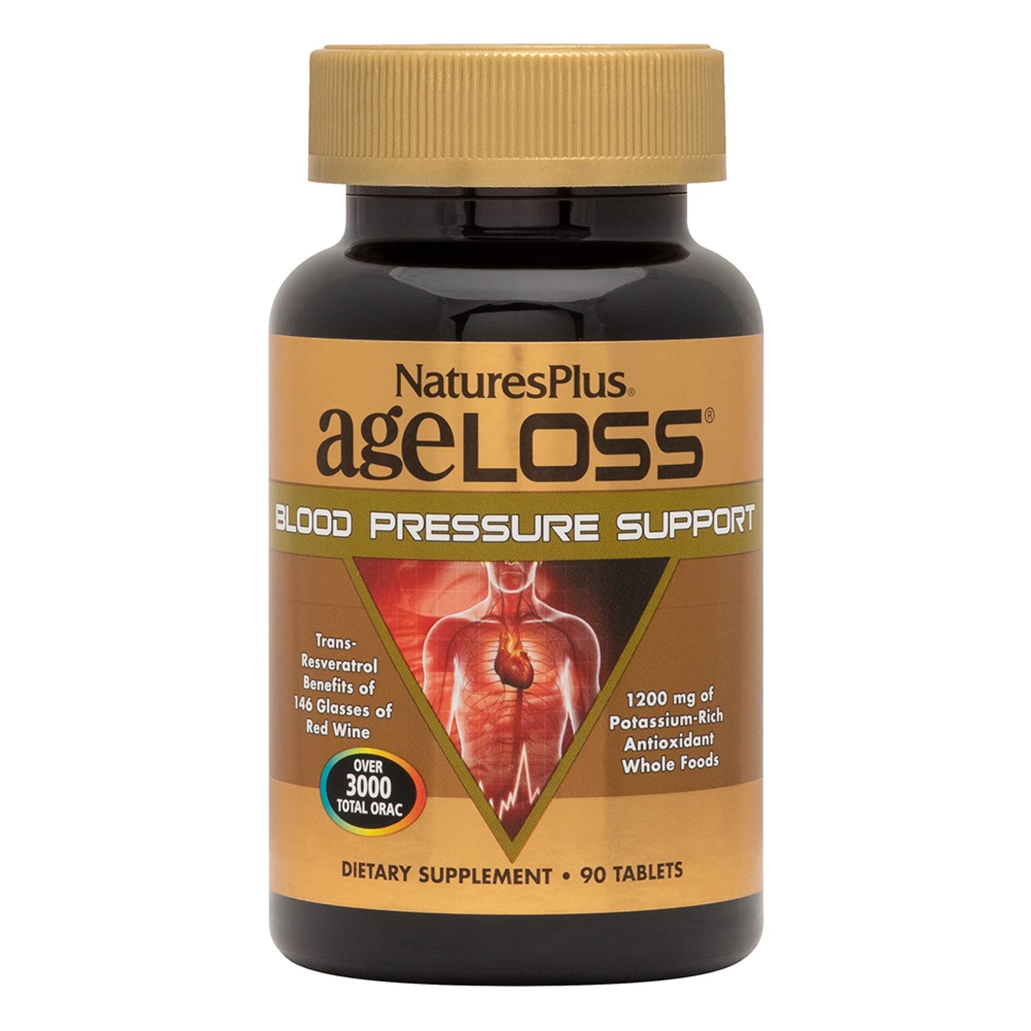 NaturesPlus AgeLoss Blood Pressure Support 90 Tablets