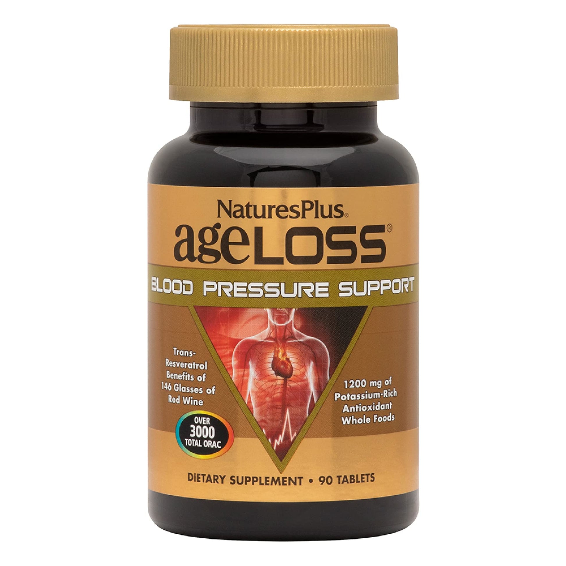NaturesPlus AgeLoss Blood Pressure Support 90 Tablets