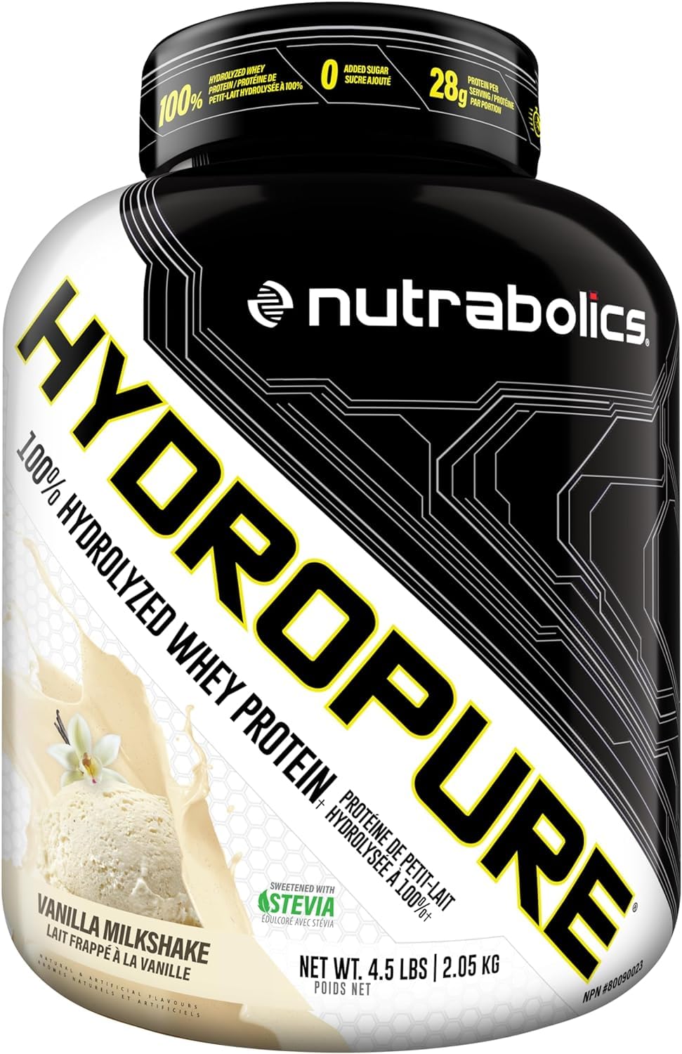 Nutrabolics Hydropure Whey Protein Powder, 20 Servings