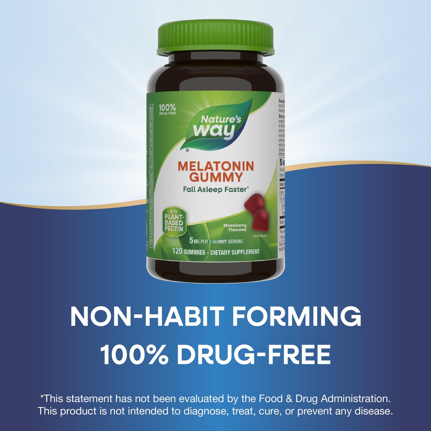Nature's Way Adult Melatonin Gummies 120 Count