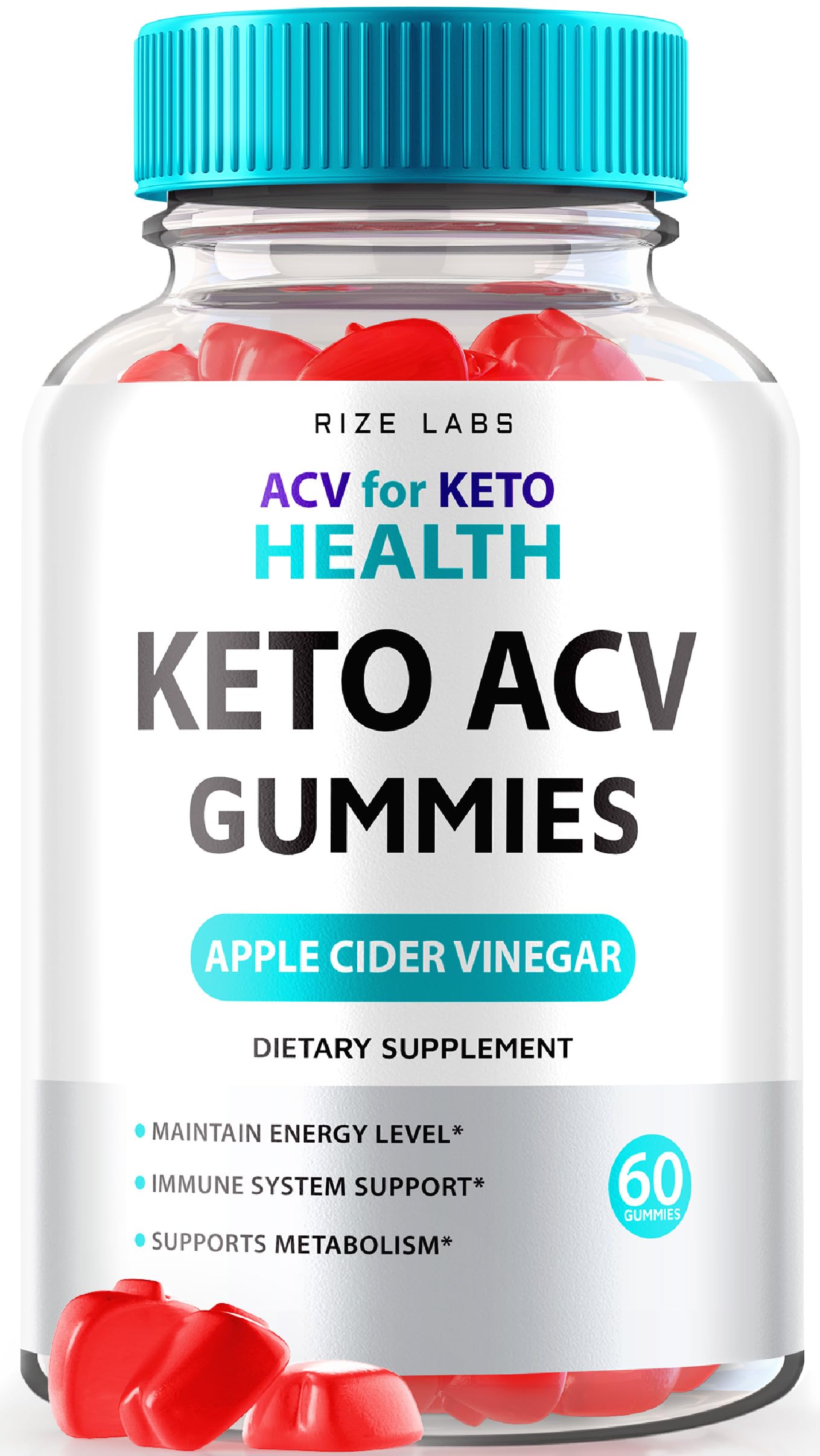 Rize Labs ACV for Keto Health Gummies 60 Count