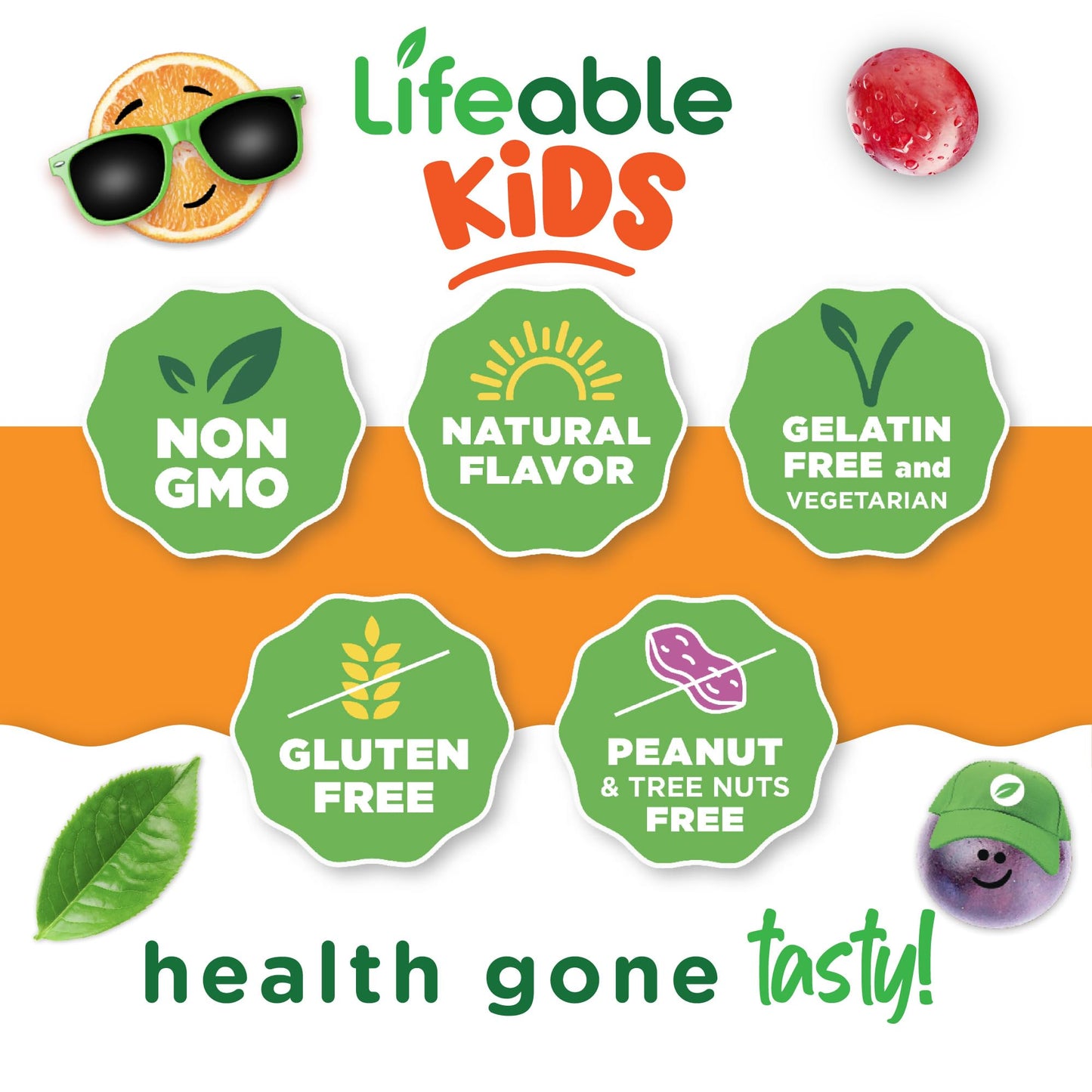 Lifeable Kids Multivitamin Gummies 90 Gummies