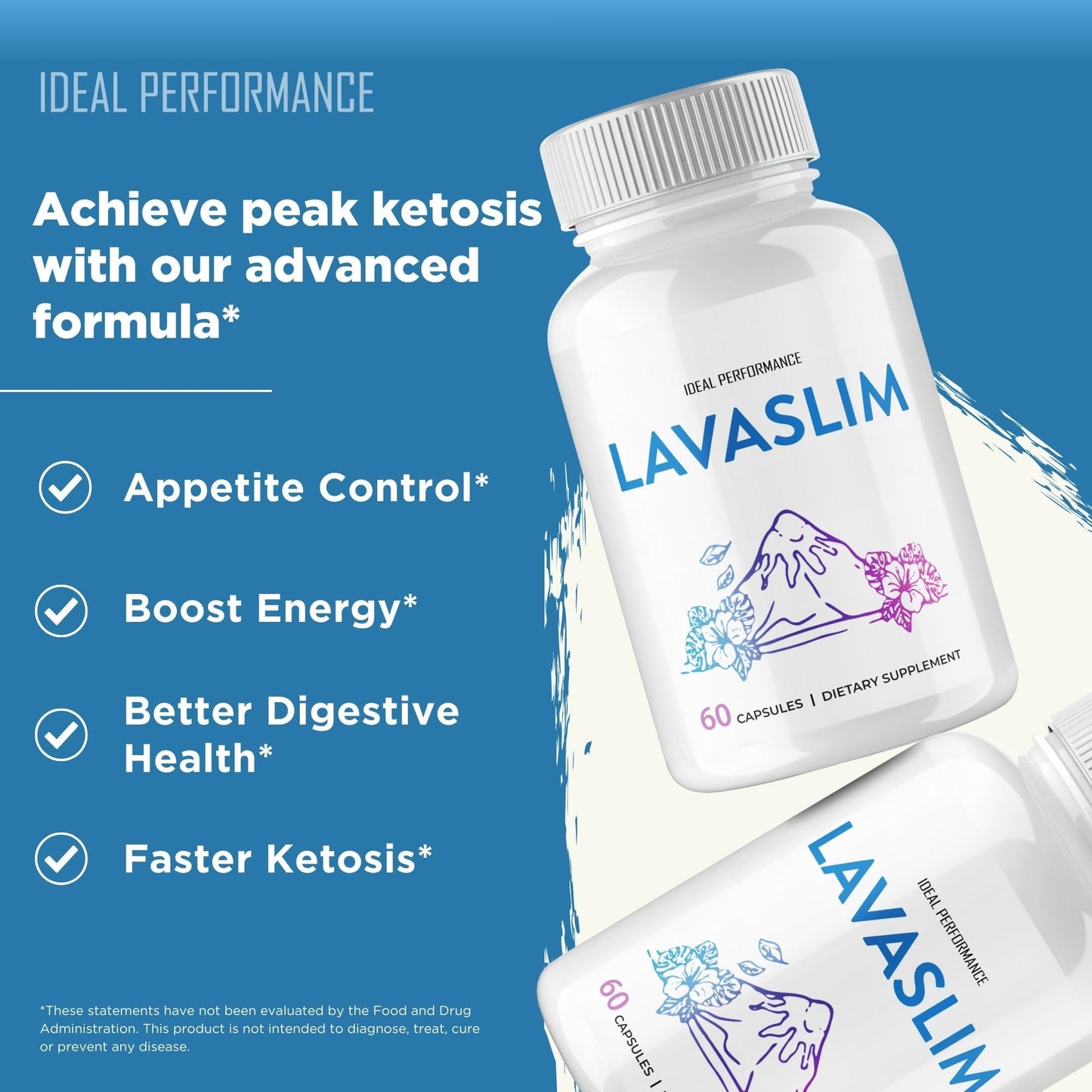 IDEAL PERFORMANCE LavaSlim Capsules 120 Count