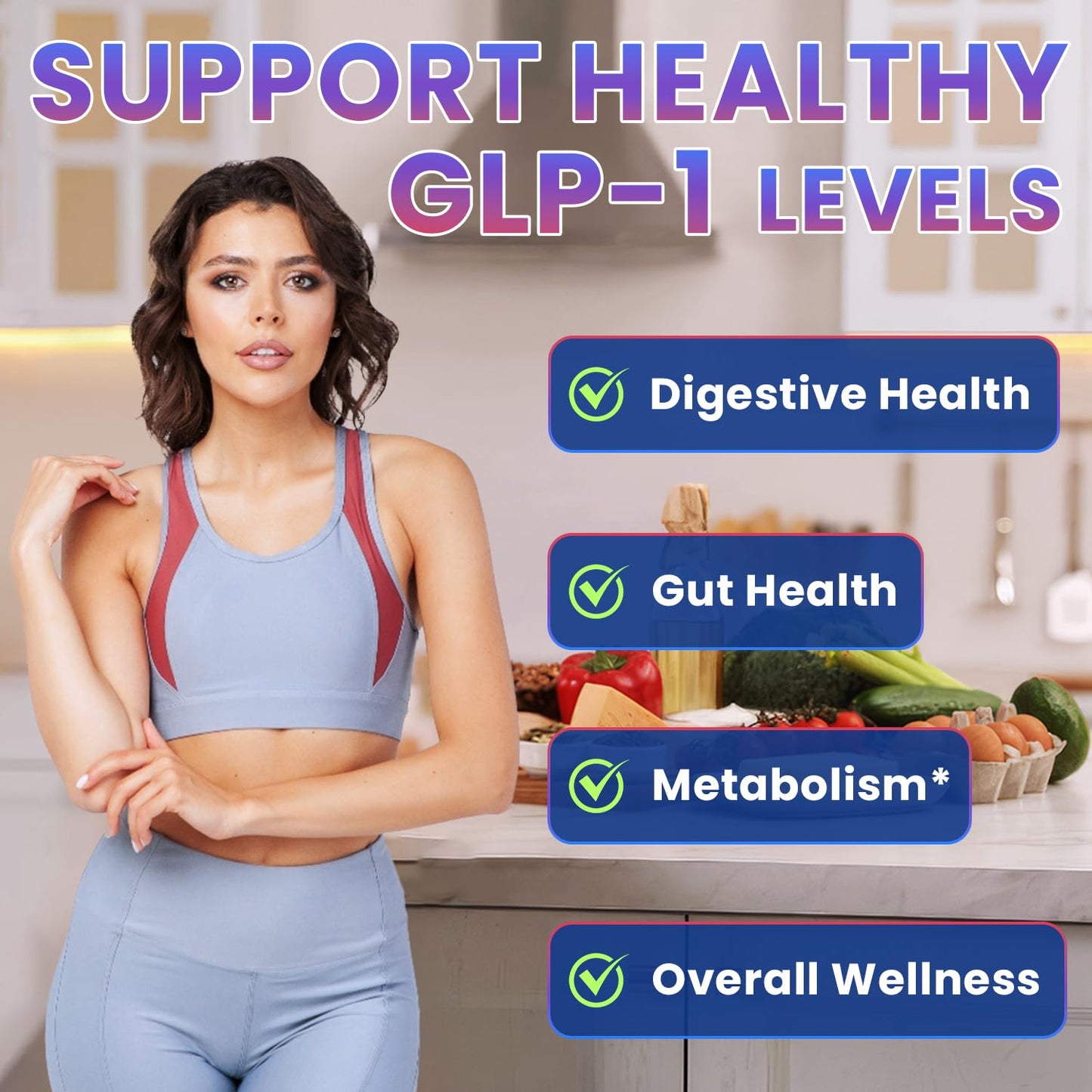 Natnect GLP-1 Supplement Support Capsule, 60 Capsules