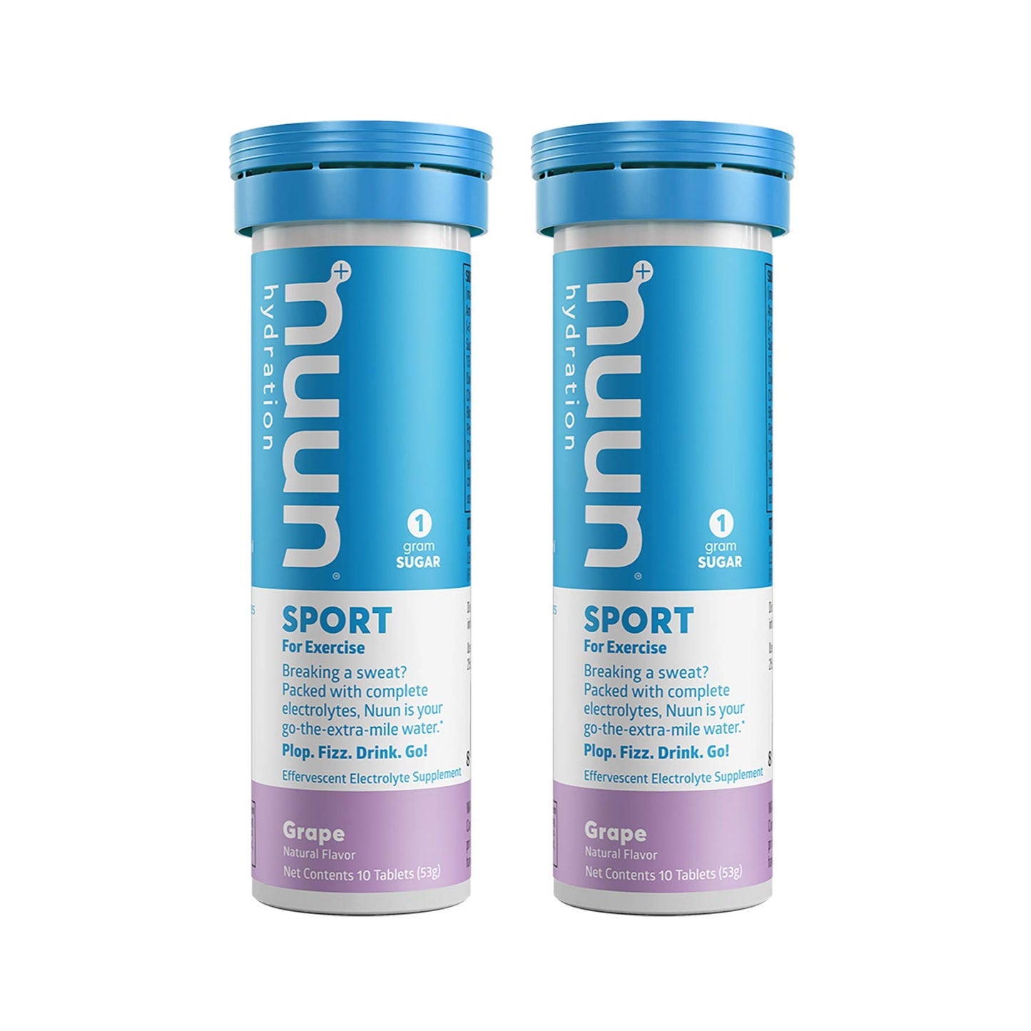 Nuun Active Grape Electrolyte Enhanced Hydration Tablets 20 Tablets