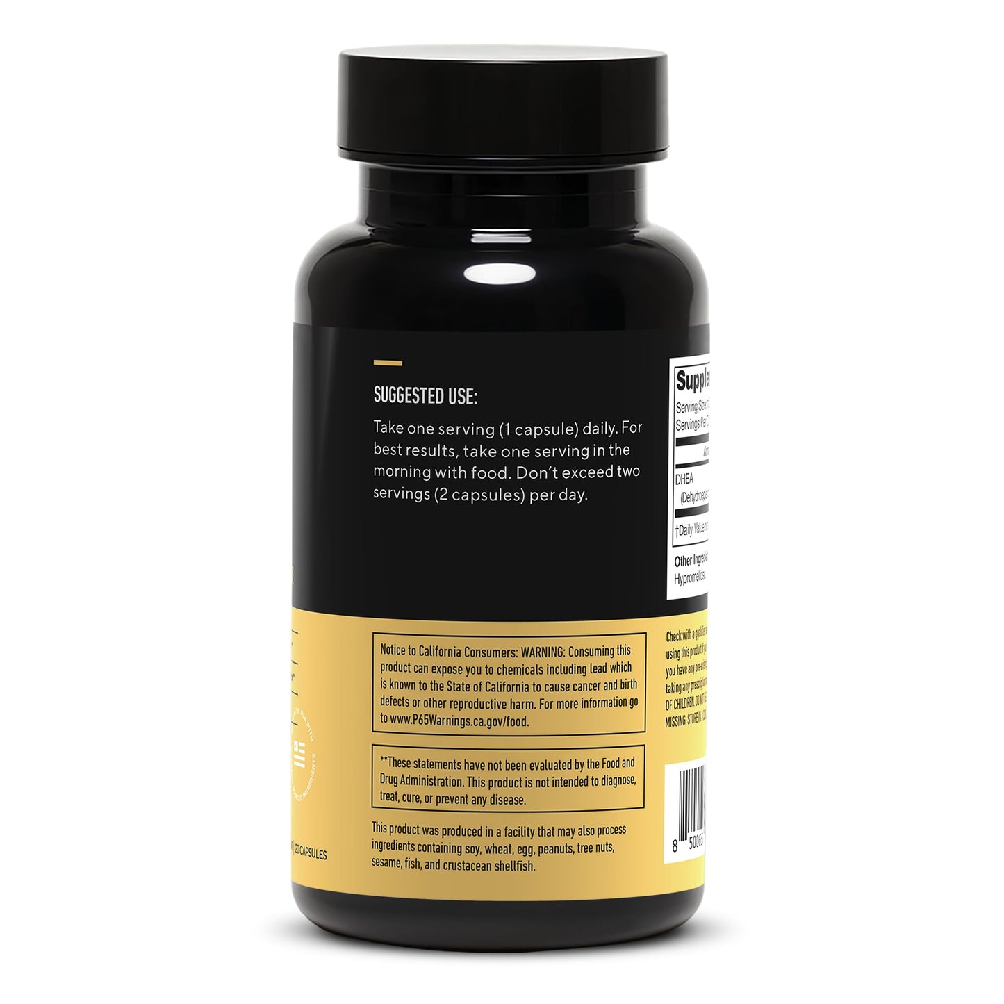 Legion DHEA 50mg Capsule, 120 Count